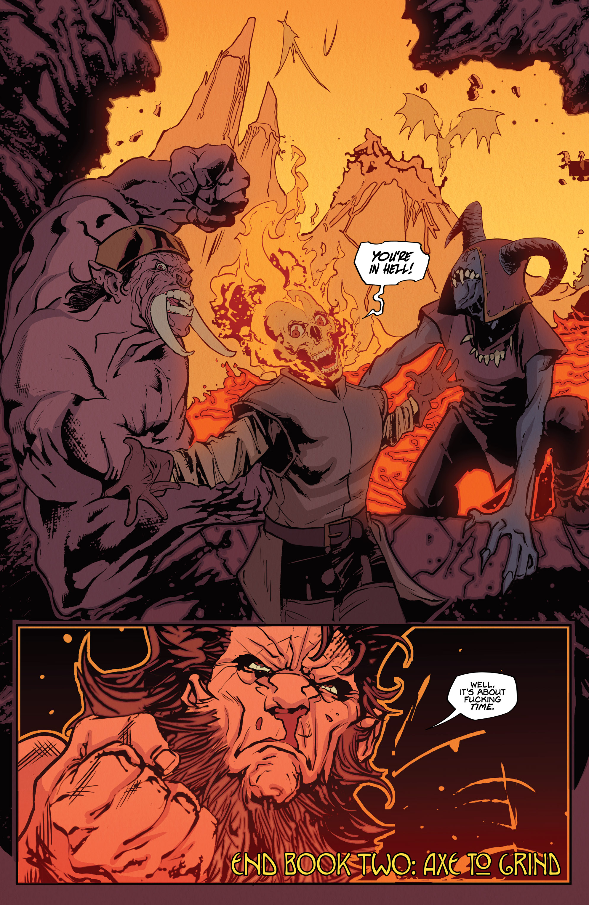 Read online Barbaric: Axe to Grind comic -  Issue #3 - 37