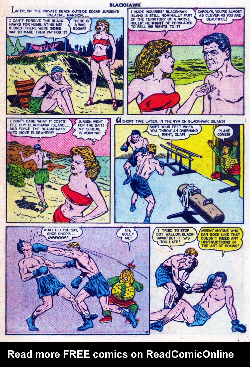 Read online Blackhawk (1957) comic -  Issue #41 - 19