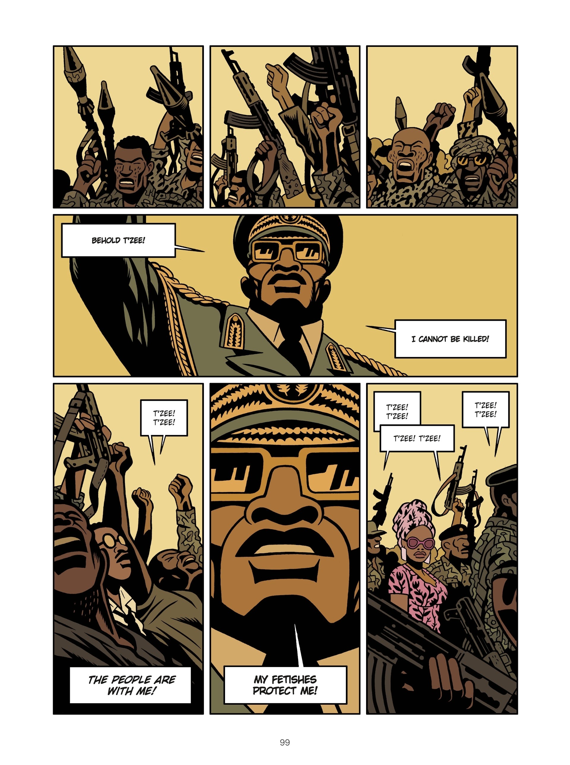 Read online T'Zee: An African Tragedy comic -  Issue # TPB (Part 1) - 98
