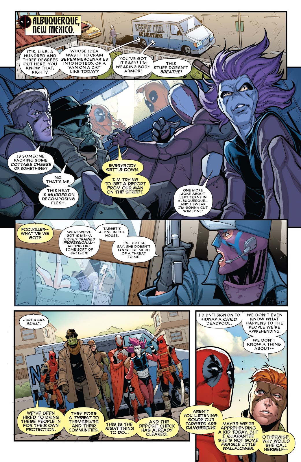 Deadpool & the Mercs For Money [II] issue 1 - Page 13