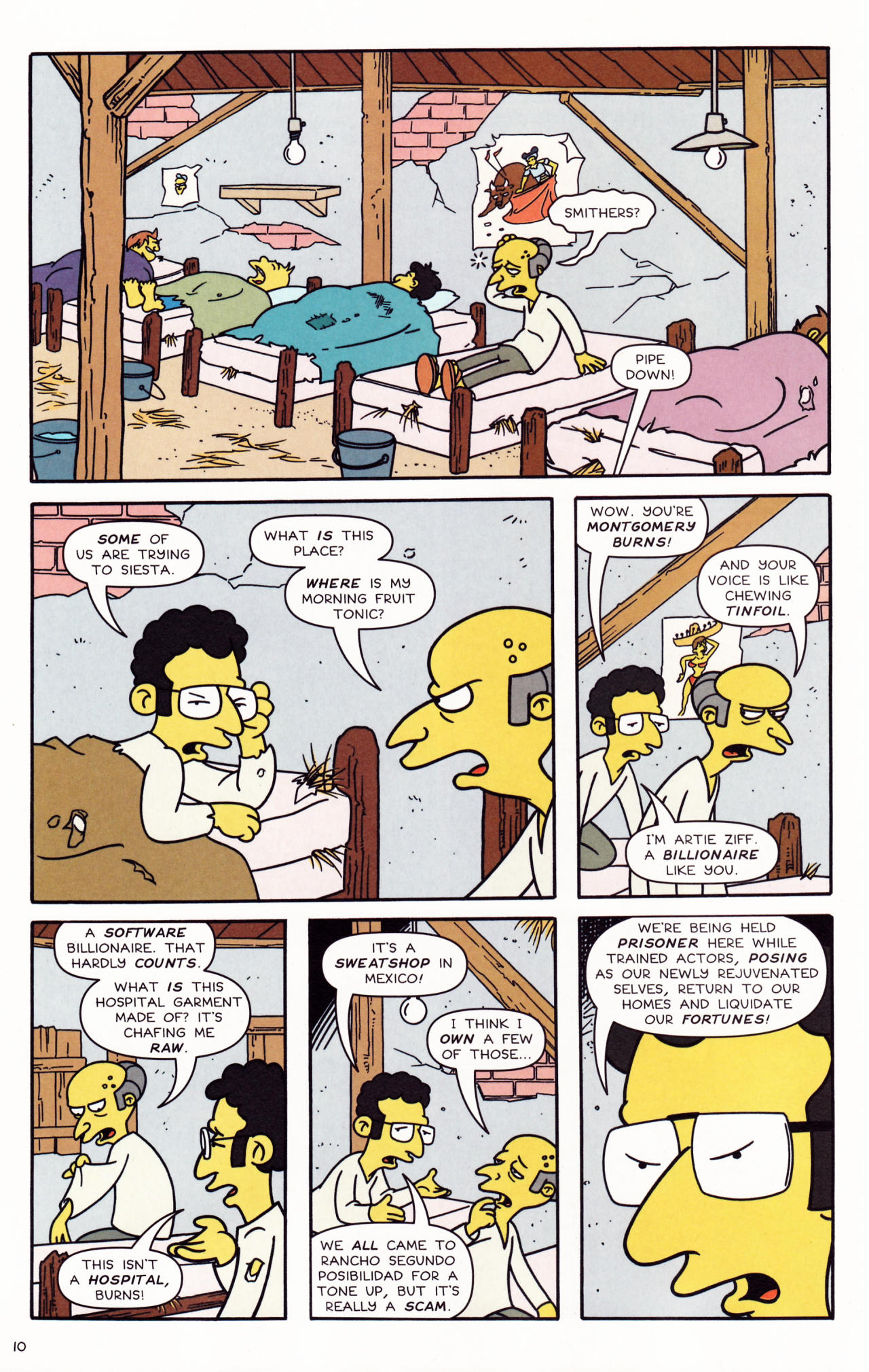 Read online Simpsons Comics comic -  Issue #132 - 10