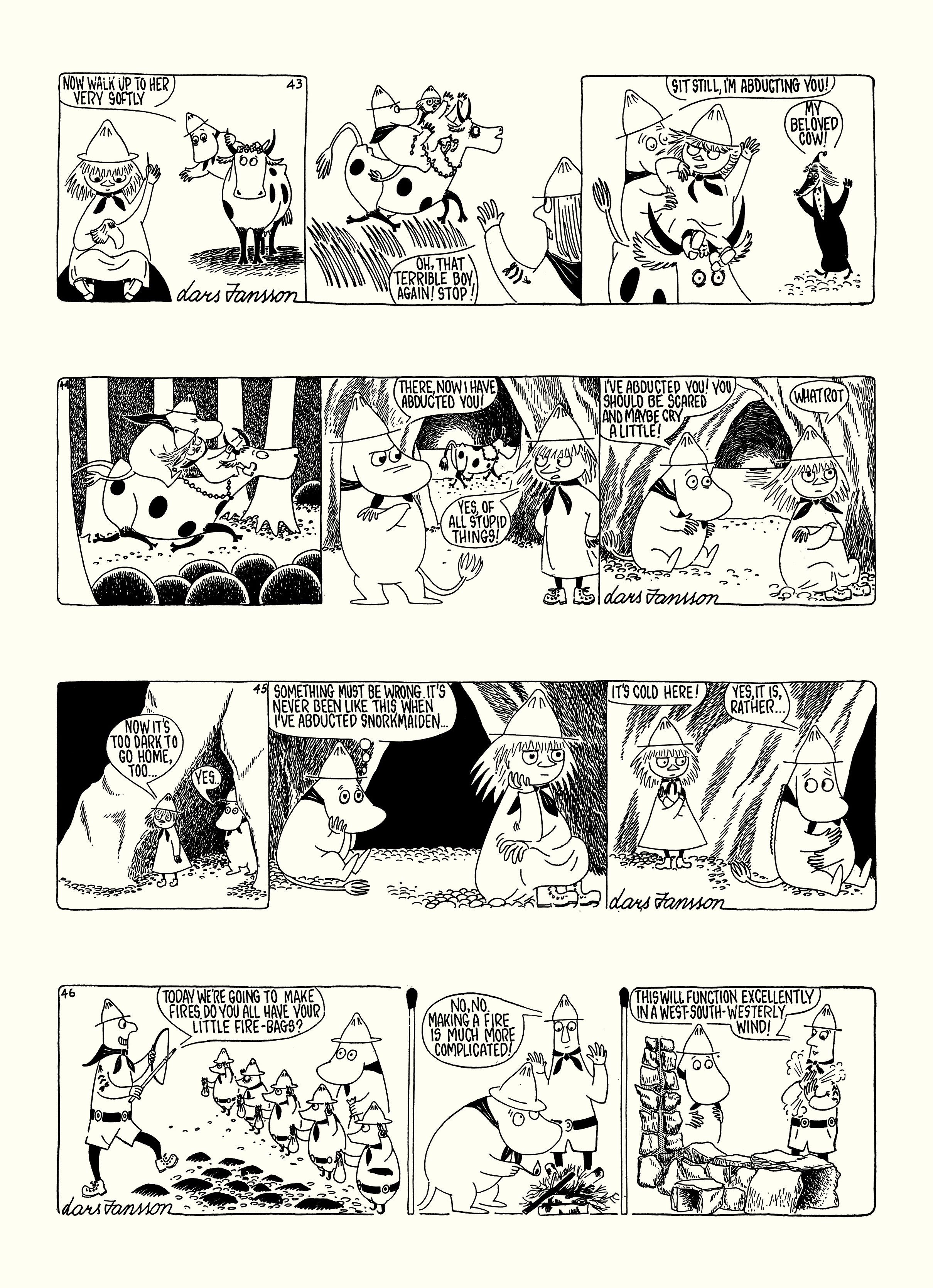 Read online Moomin: The Complete Lars Jansson Comic Strip comic -  Issue # TPB 7 - 38