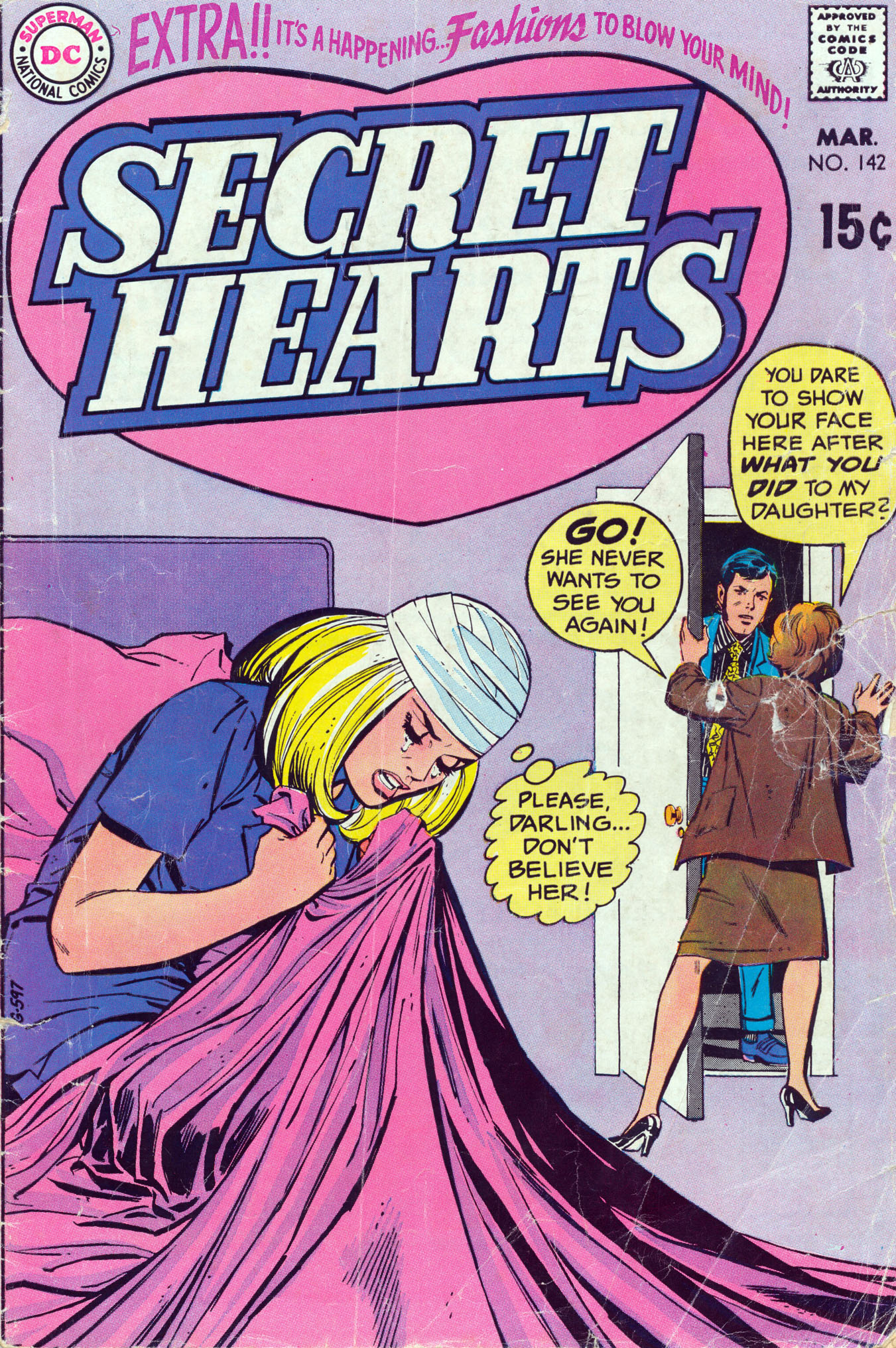 Read online Secret Hearts comic -  Issue #142 - 1