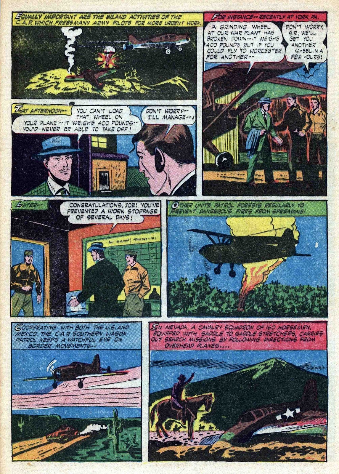 Captain Aero Comics issue 21 - Page 43