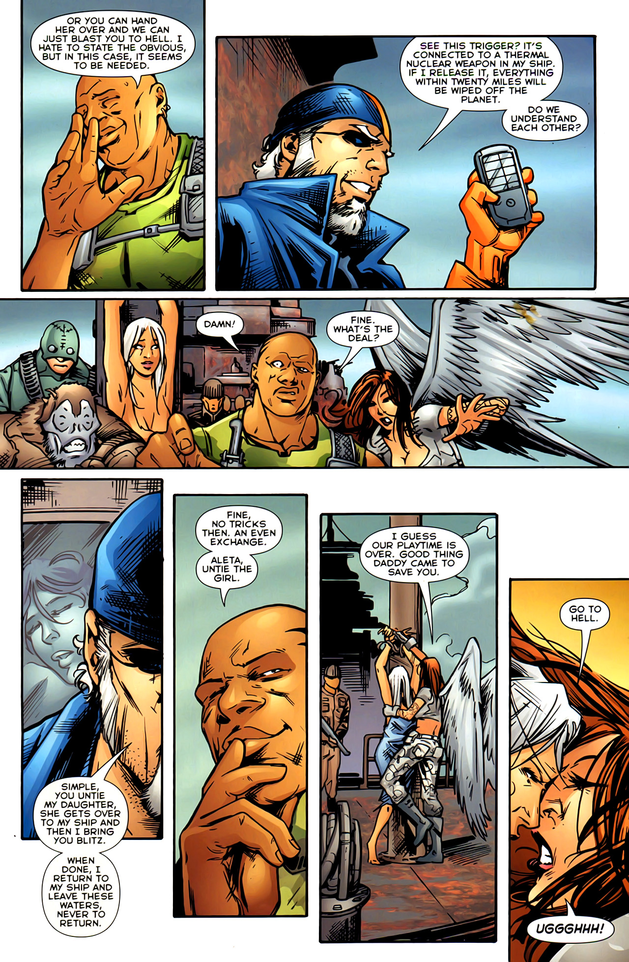 Read online Flashpoint: Deathstroke and the Curse of the Ravager comic -  Issue #3 - 25
