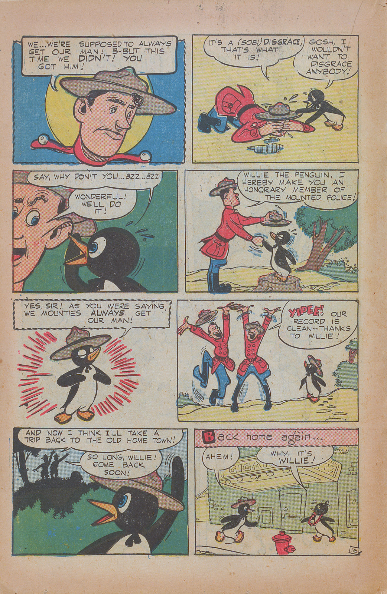 Read online Willie The Penguin comic -  Issue #2 - 18