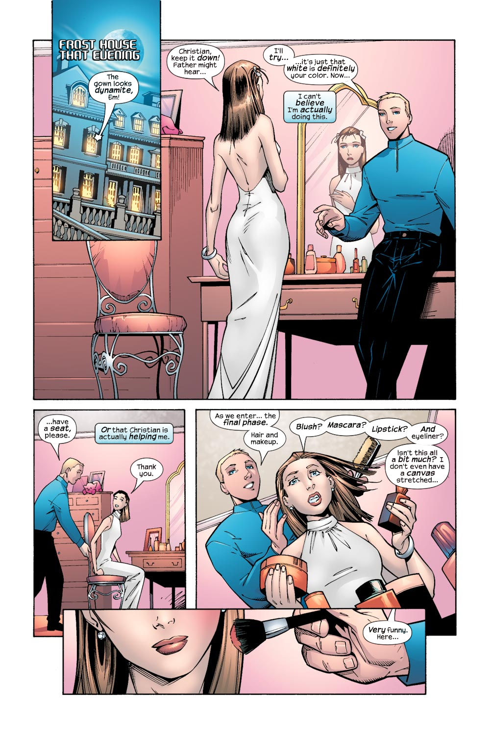Read online Emma Frost comic -  Issue #1 - 17