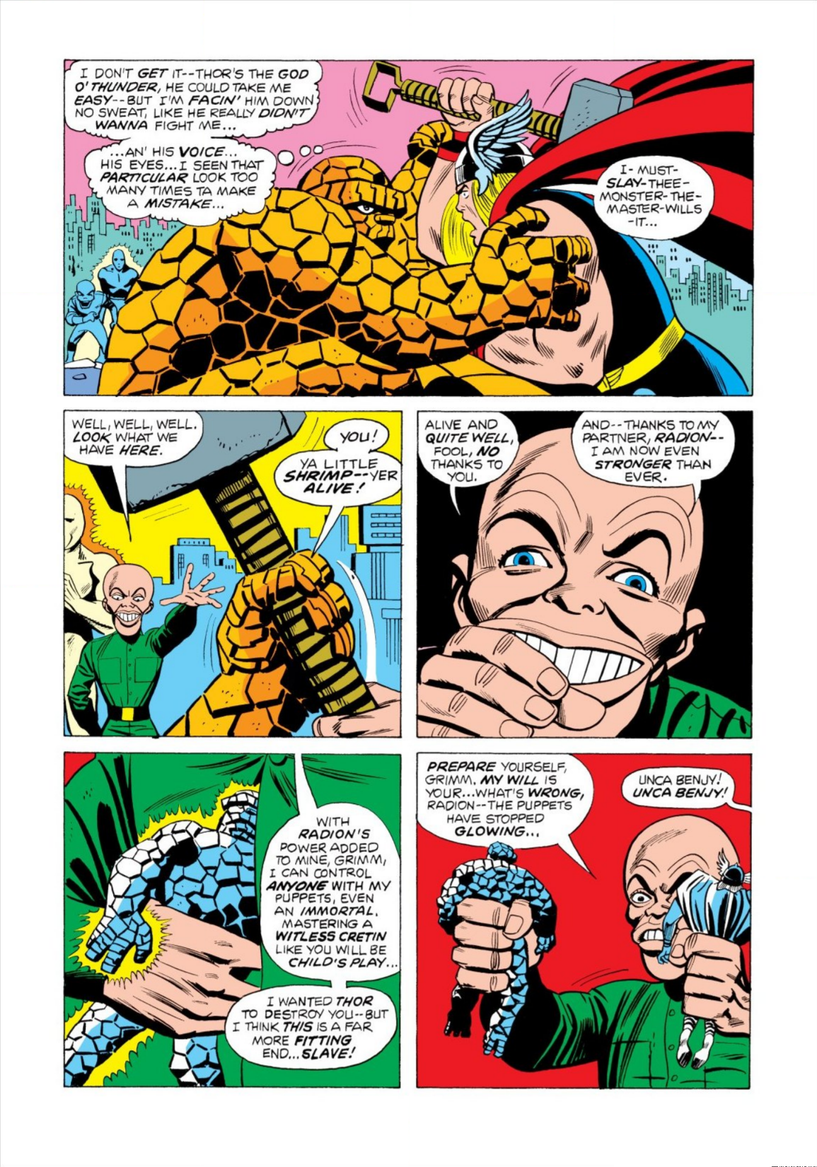 Read online Marvel Masterworks: Marvel Two-In-One comic -  Issue # TPB 1 (Part 3) - 17