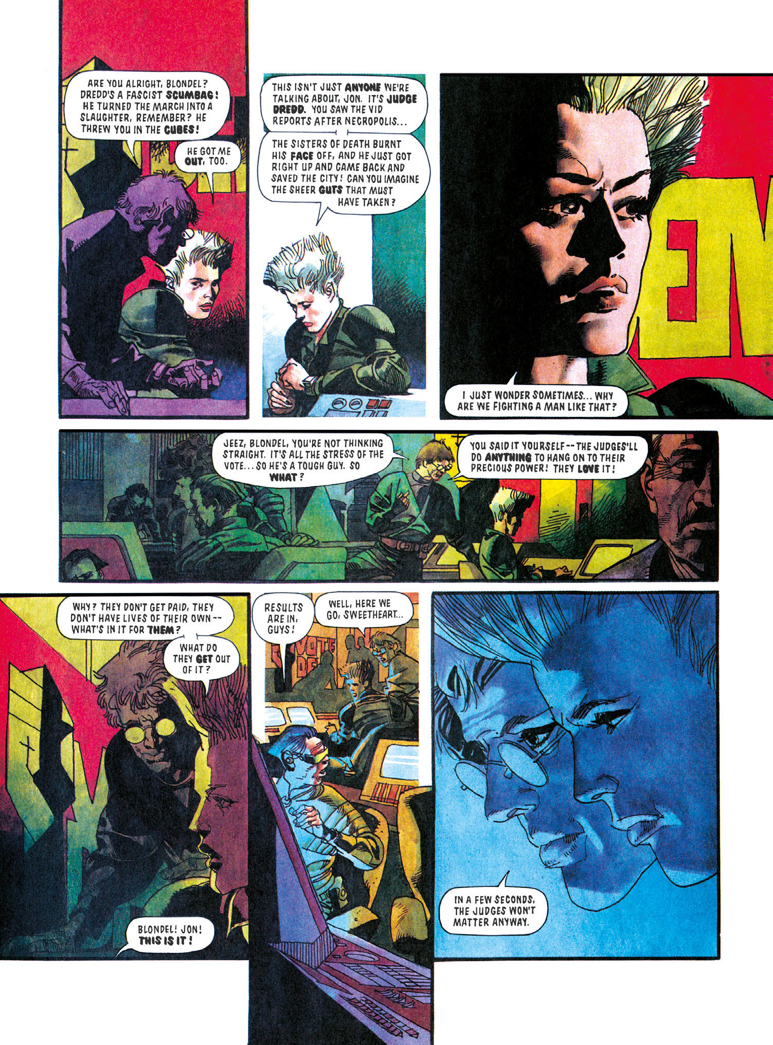 Read online Essential Judge Dredd: America comic -  Issue # TPB (Part 2) - 48