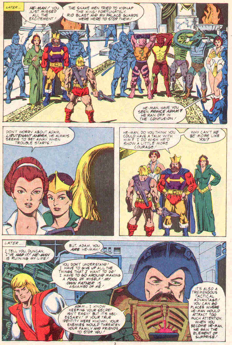 Read online Masters of the Universe (1986) comic -  Issue #12 - 4