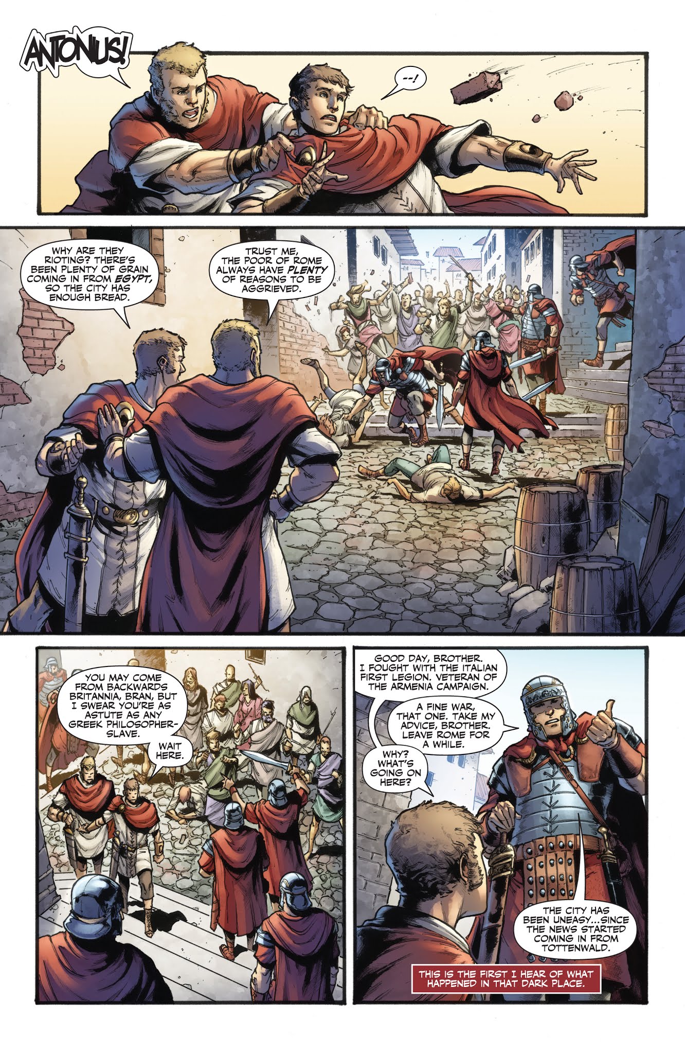 Read online Britannia: Lost Eagles of Rome comic -  Issue #1 - 10