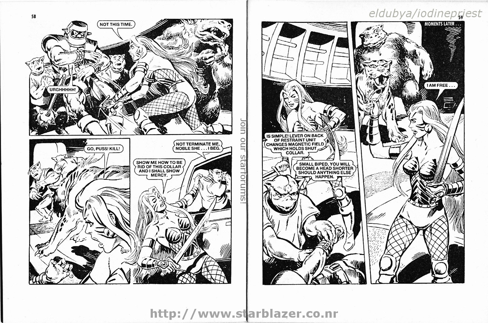 Read online Starblazer comic -  Issue #216 - 31