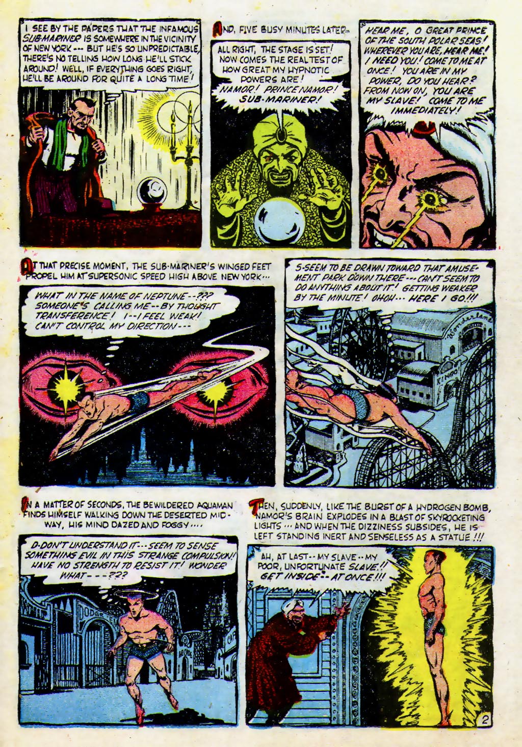 Read online Sub-Mariner Comics comic -  Issue #39 - 24