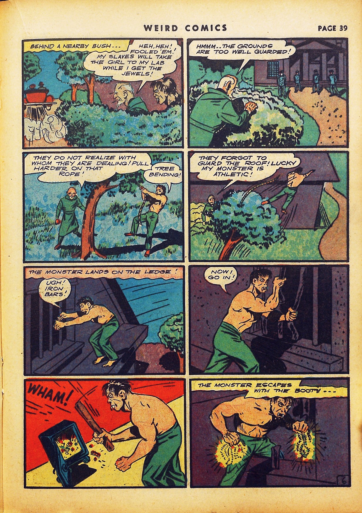 Read online Weird Comics comic -  Issue #12 - 40