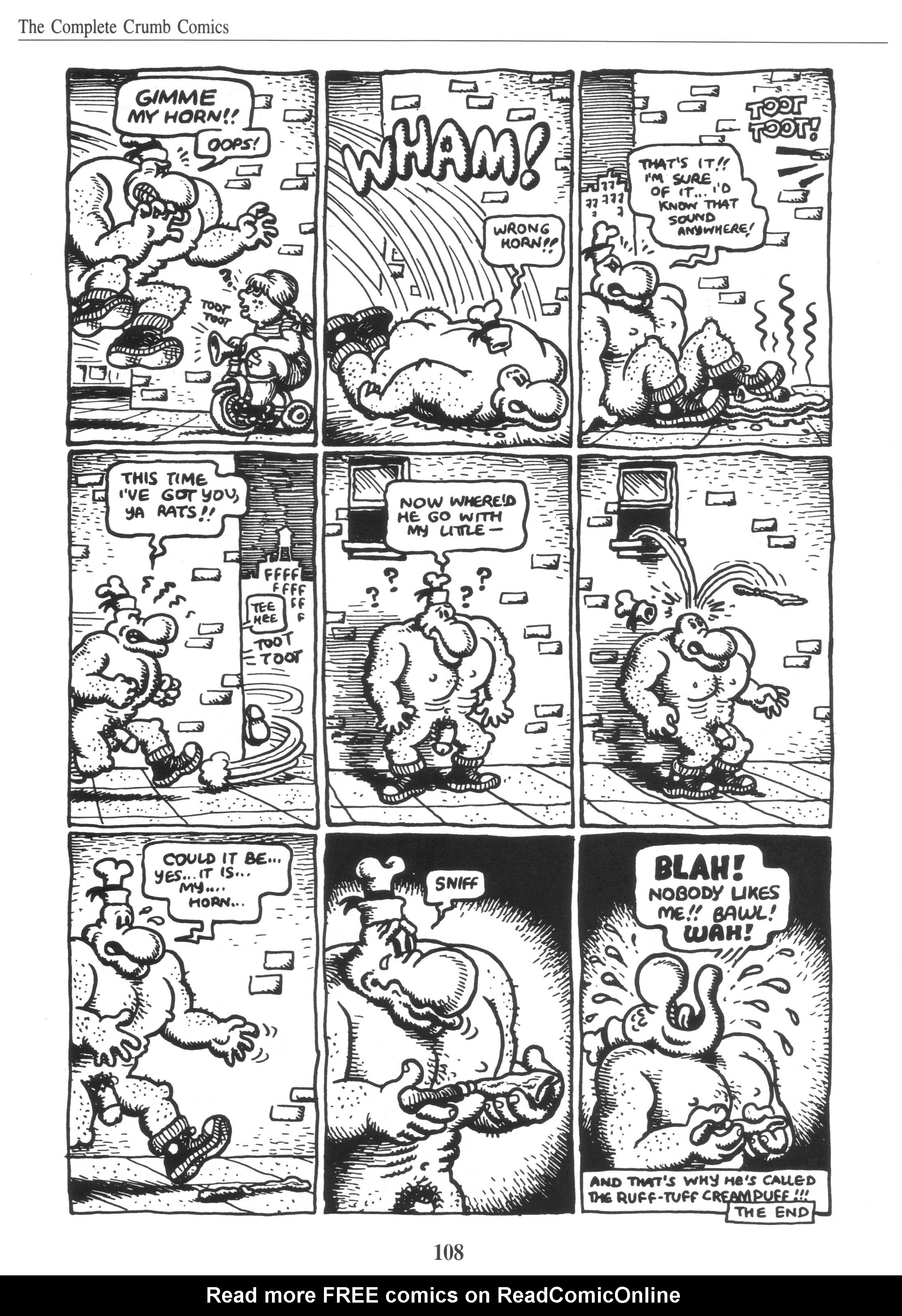 Read online The Complete Crumb Comics comic -  Issue # TPB 6 - 118
