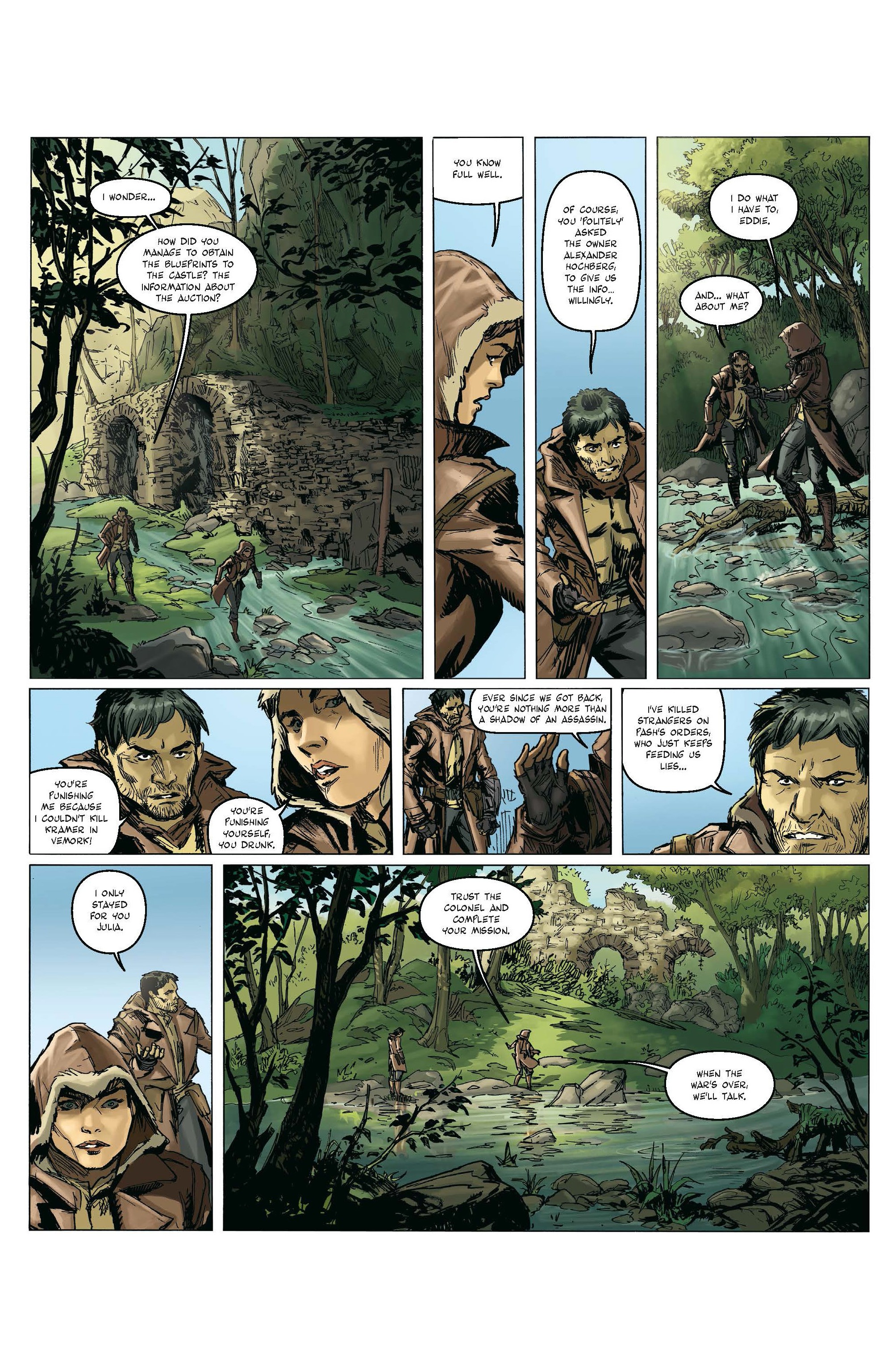 Read online Assassin's Creed: Conspiracies comic -  Issue #2 - 17