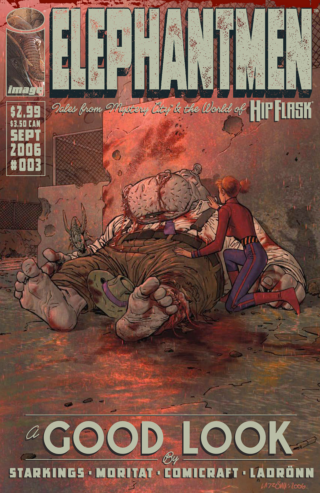 Read online Elephantmen comic -  Issue #3 - 1
