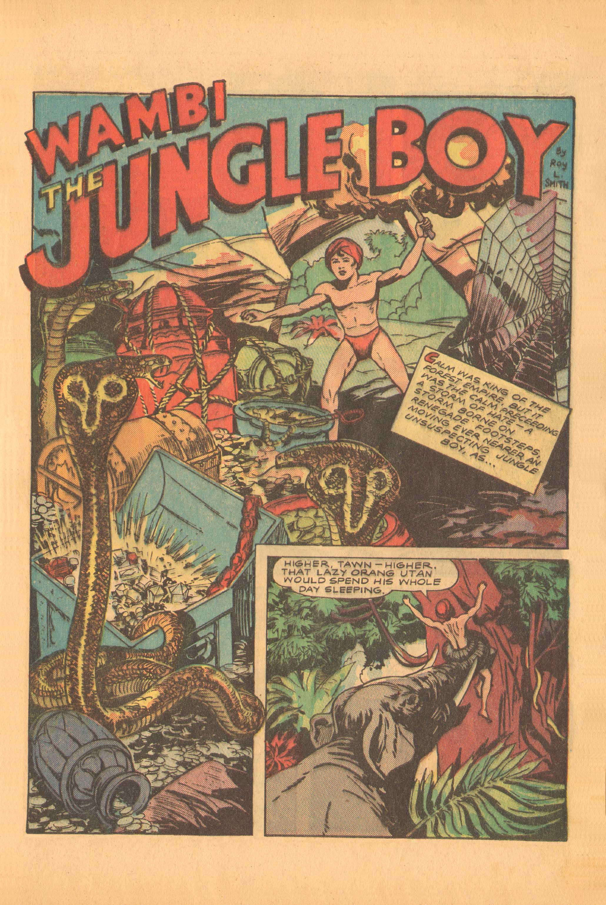 Read online Wambi Jungle Boy comic -  Issue #4 - 15