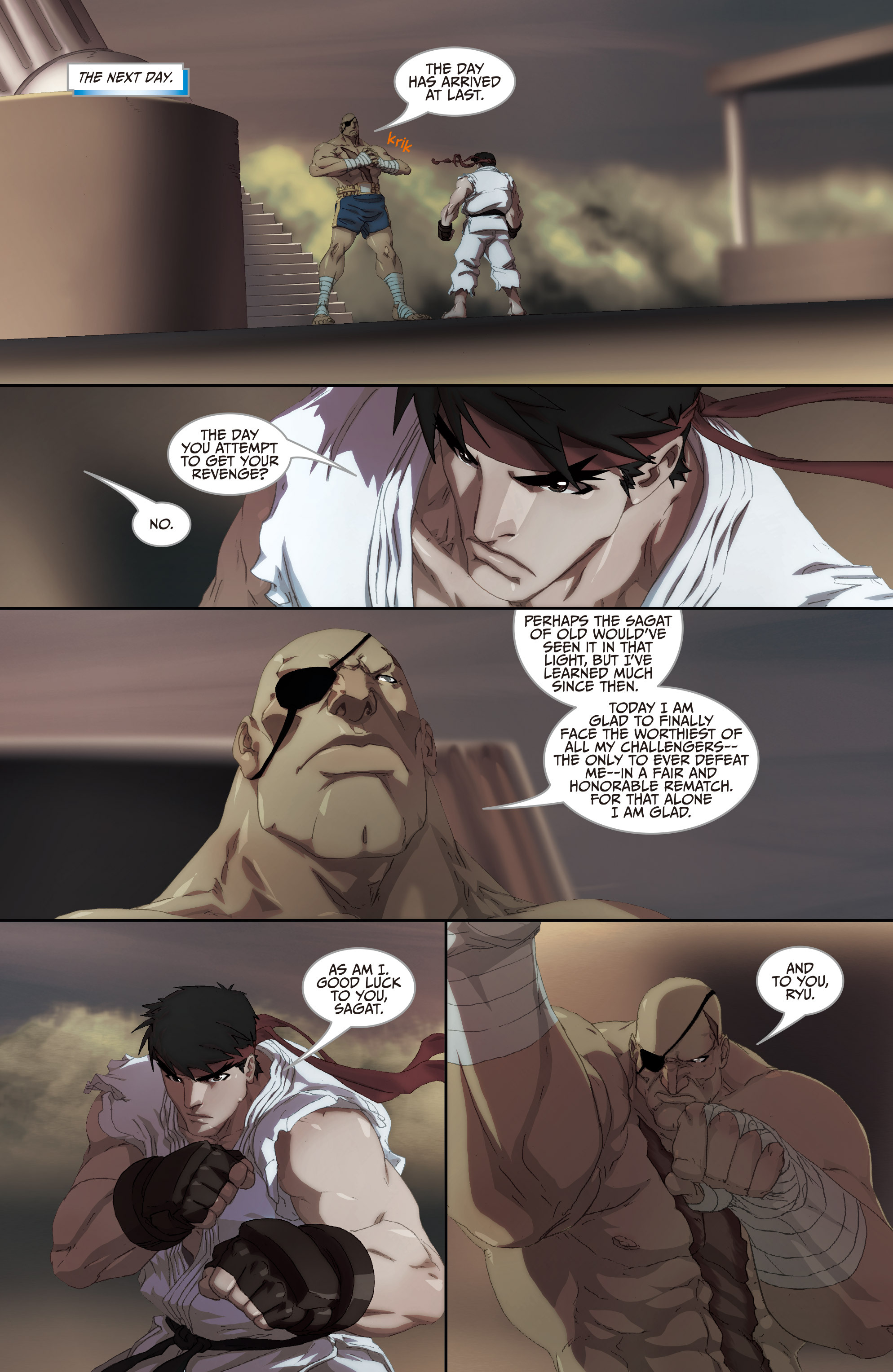 Read online Street Fighter II Turbo comic -  Issue #10 - 11