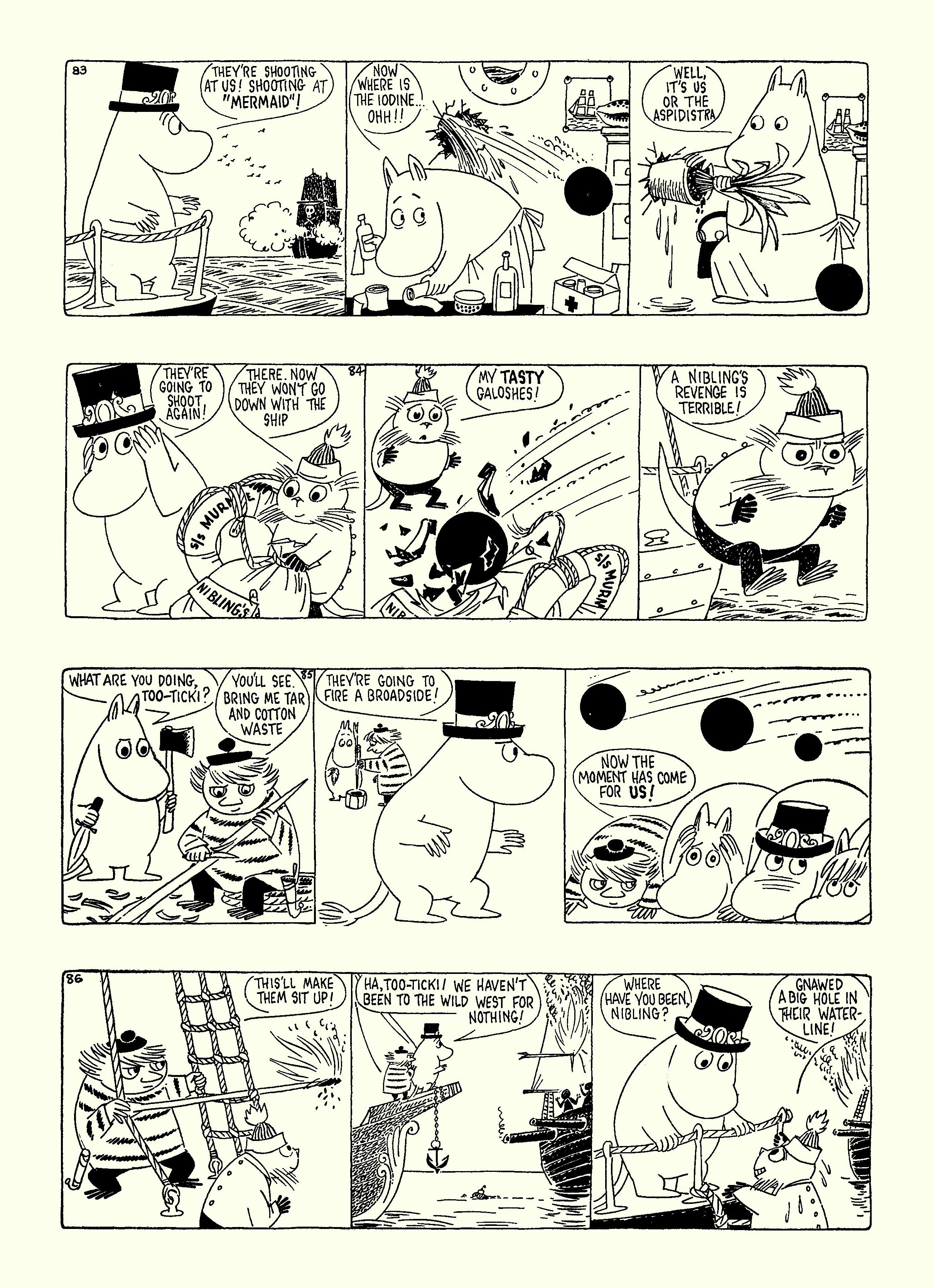 Read online Moomin: The Complete Tove Jansson Comic Strip comic -  Issue # TPB 5 - 52