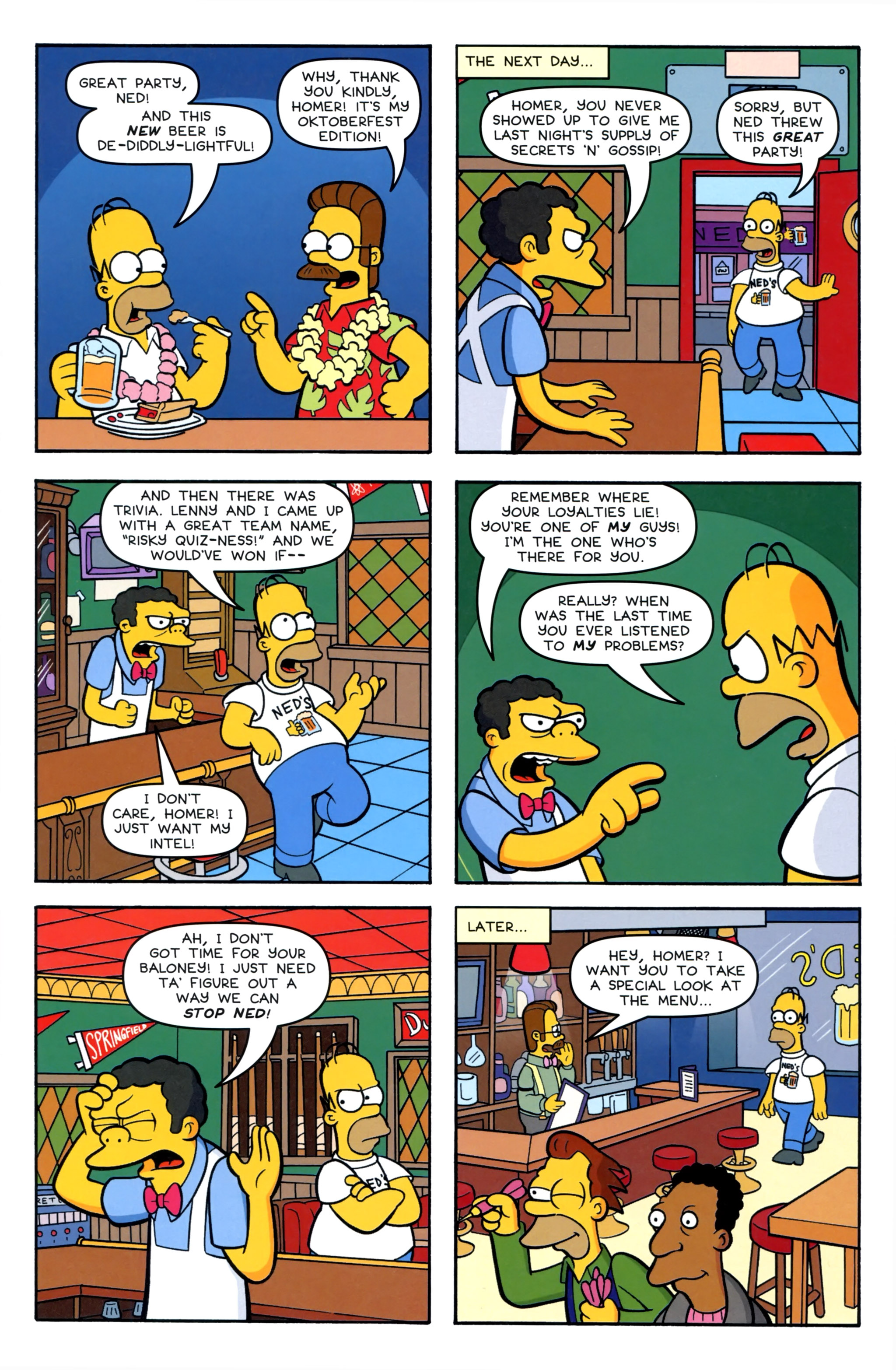 Read online Simpsons Comics comic -  Issue #220 - 19