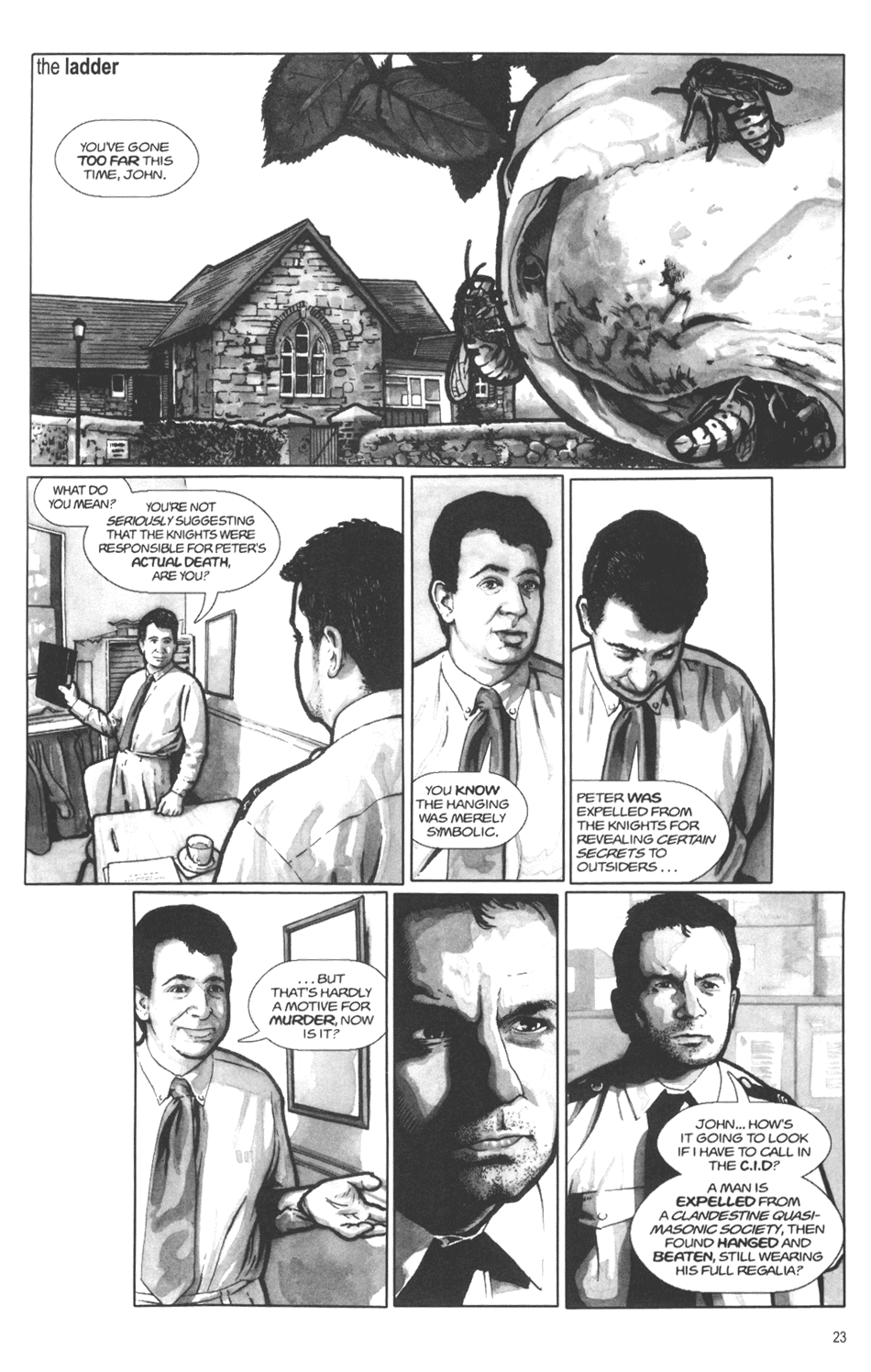 Read online Strangehaven comic -  Issue #13 - 23
