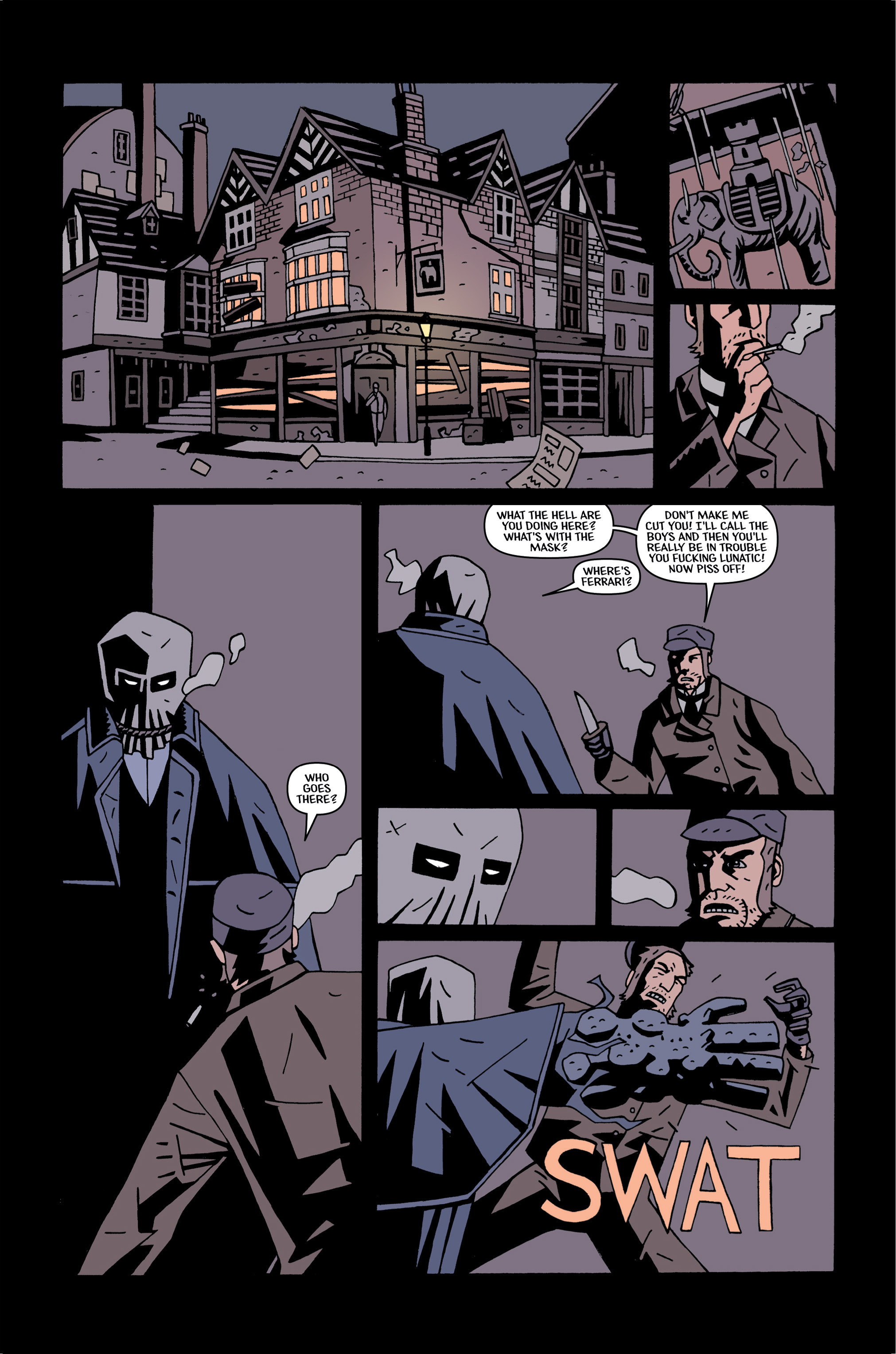 Read online Merrick: The Sensational Elephantman comic -  Issue #3 - 15