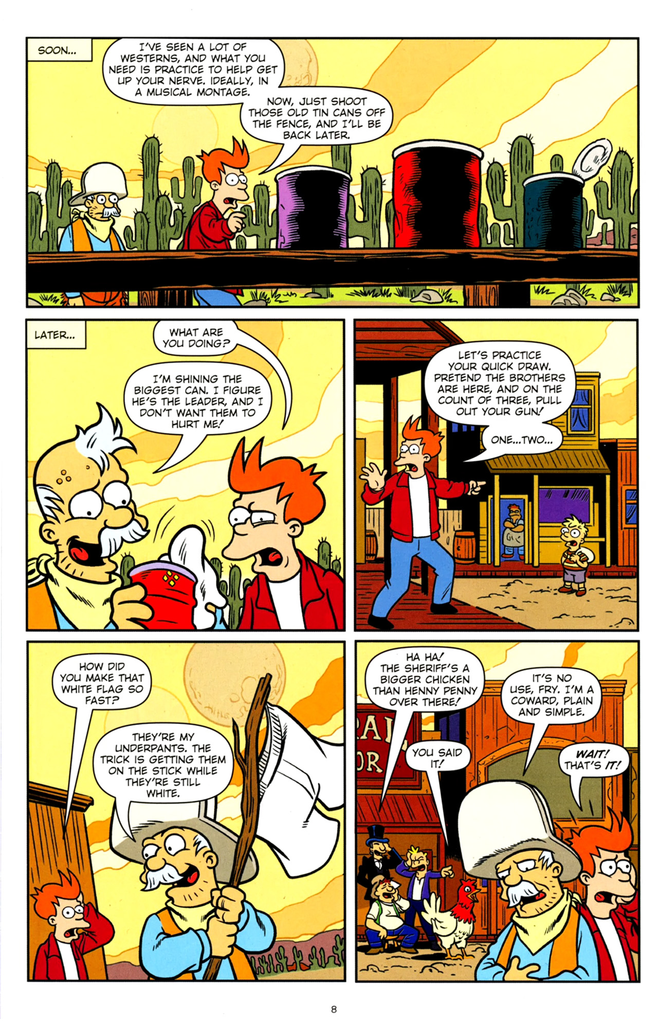 Read online Futurama Comics comic -  Issue #55 - 7