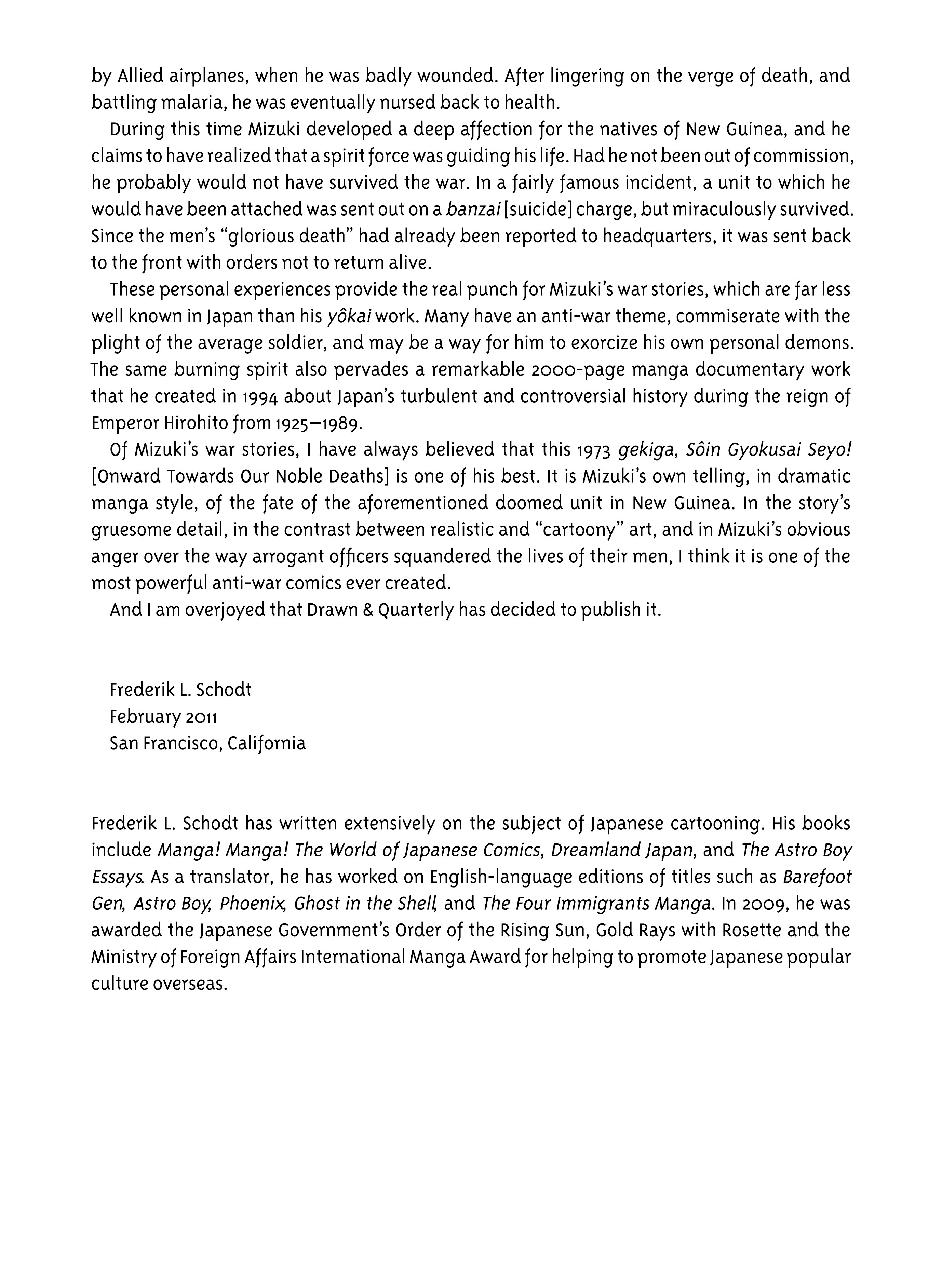 Read online Onward Towards Our Noble Deaths comic -  Issue # TPB (Part 1) - 8