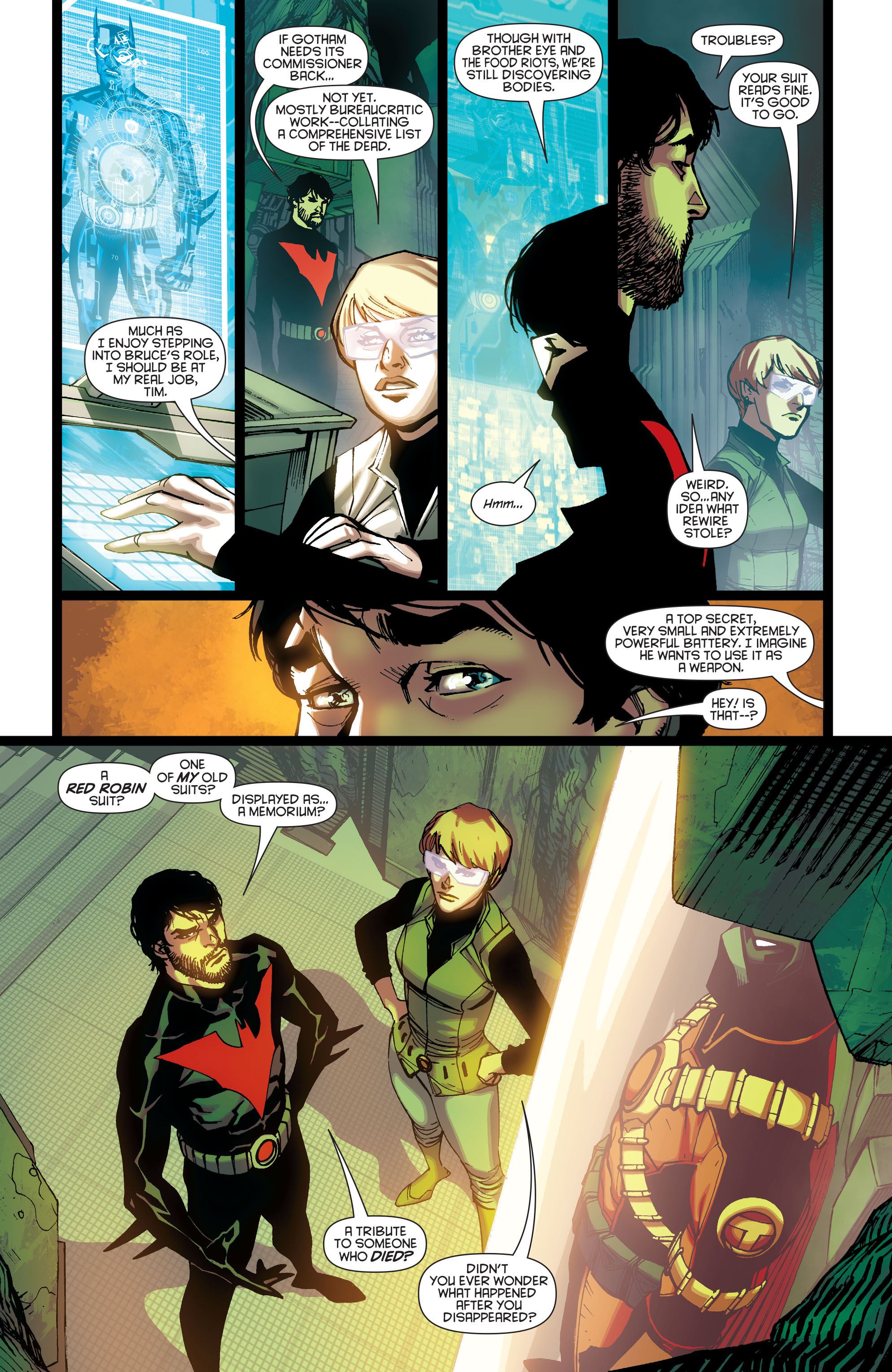 Read online Batman Beyond (2015) comic -  Issue #13 - 7