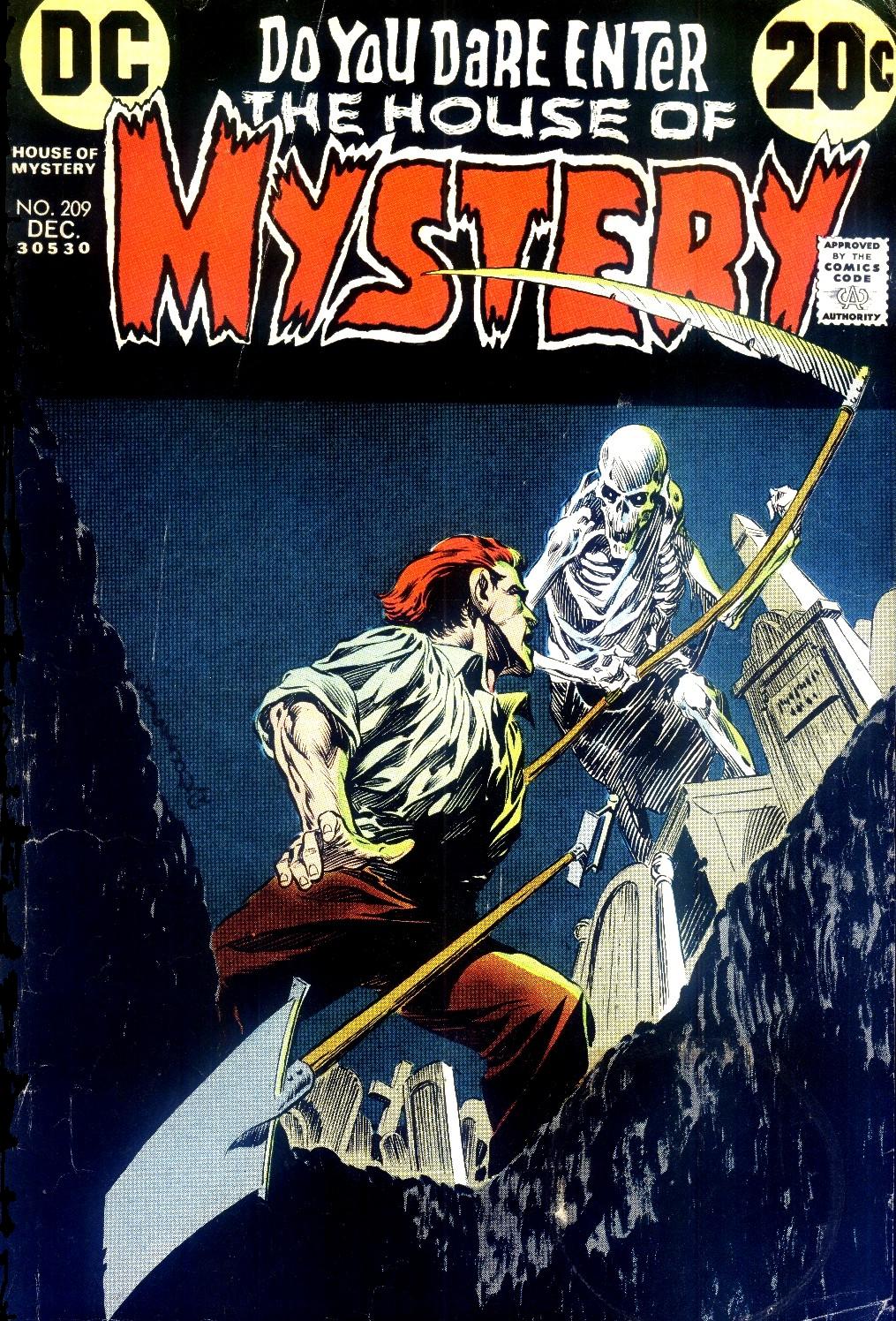 Read online House of Mystery (1951) comic -  Issue #209 - 1