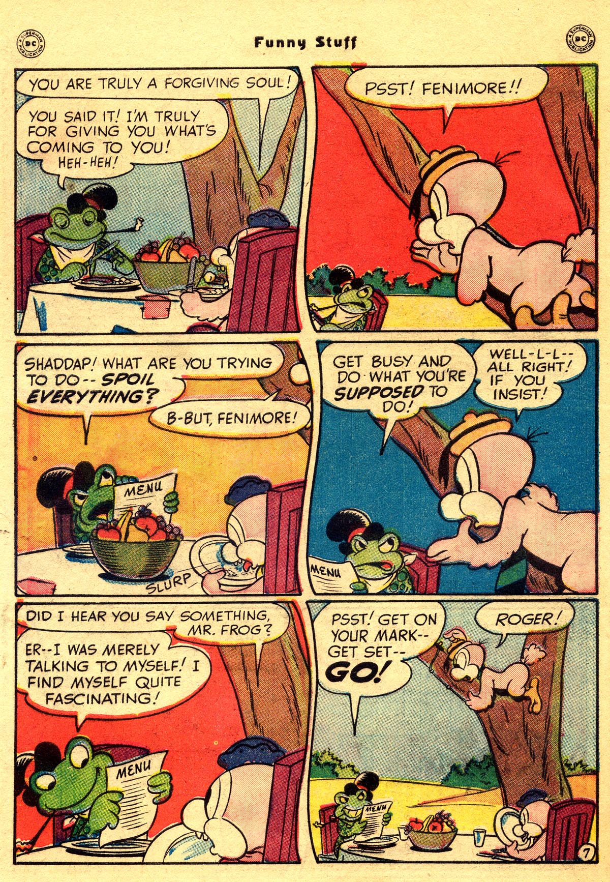 Read online Funny Stuff comic -  Issue #47 - 46