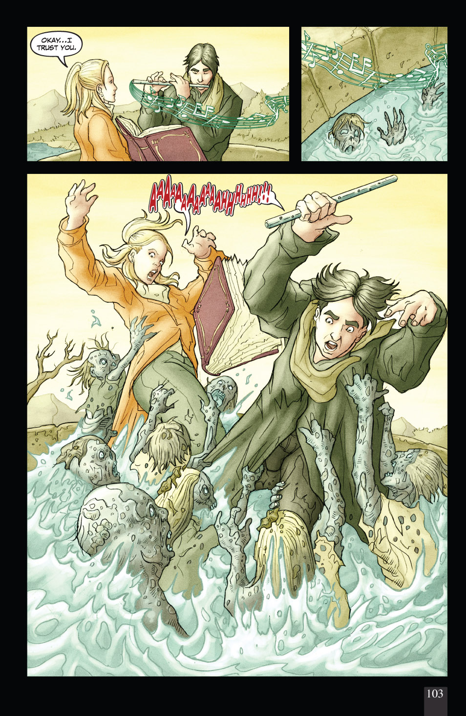 Read online Grimm Fairy Tales: The Piper comic -  Issue # _TPB - 100