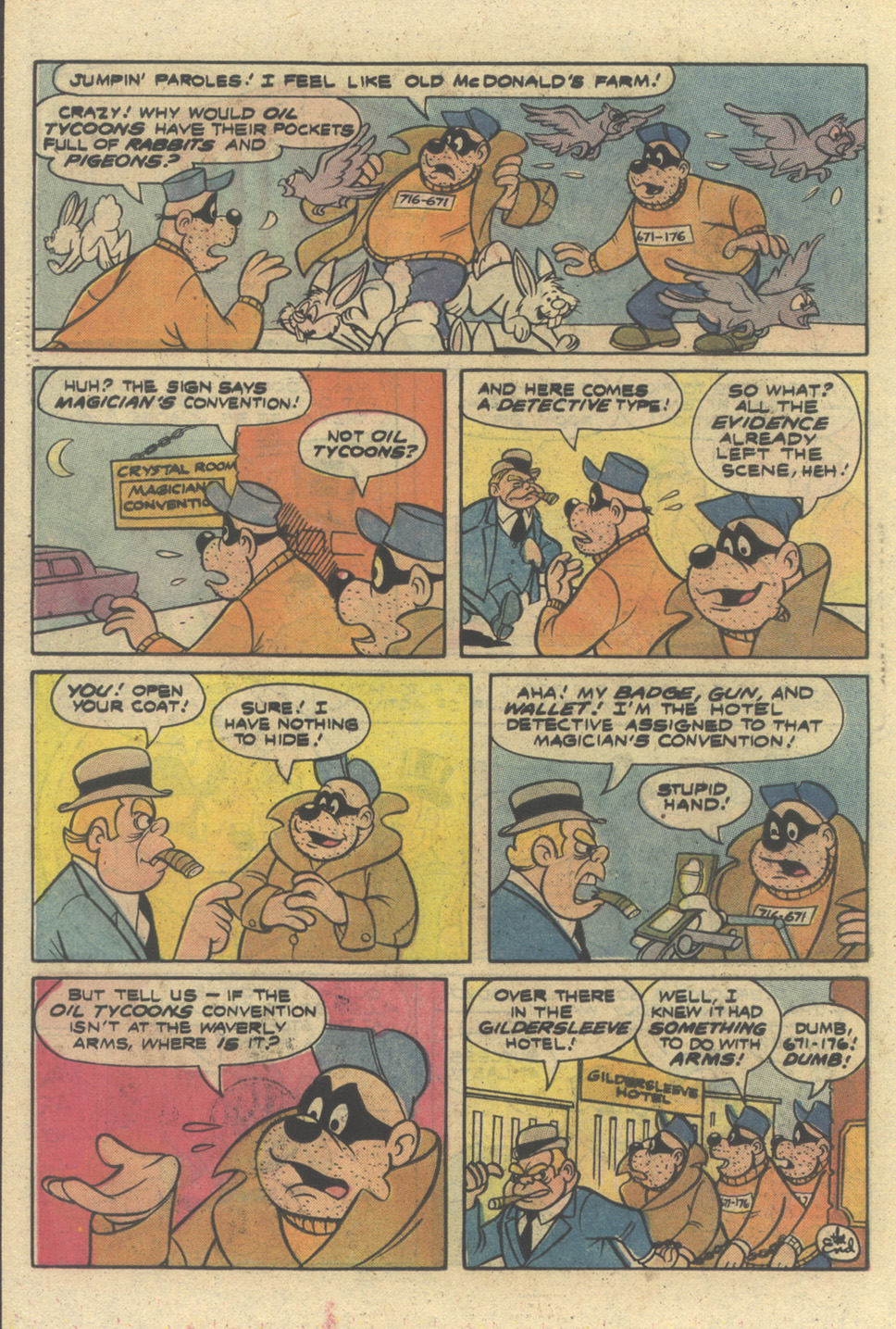 Read online Walt Disney THE BEAGLE BOYS comic -  Issue #35 - 22