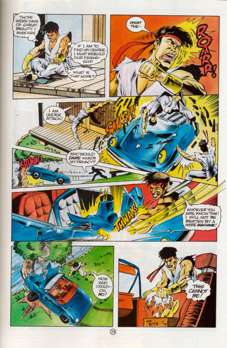 Read online Street Fighter (1991) comic -  Issue #2 - 24