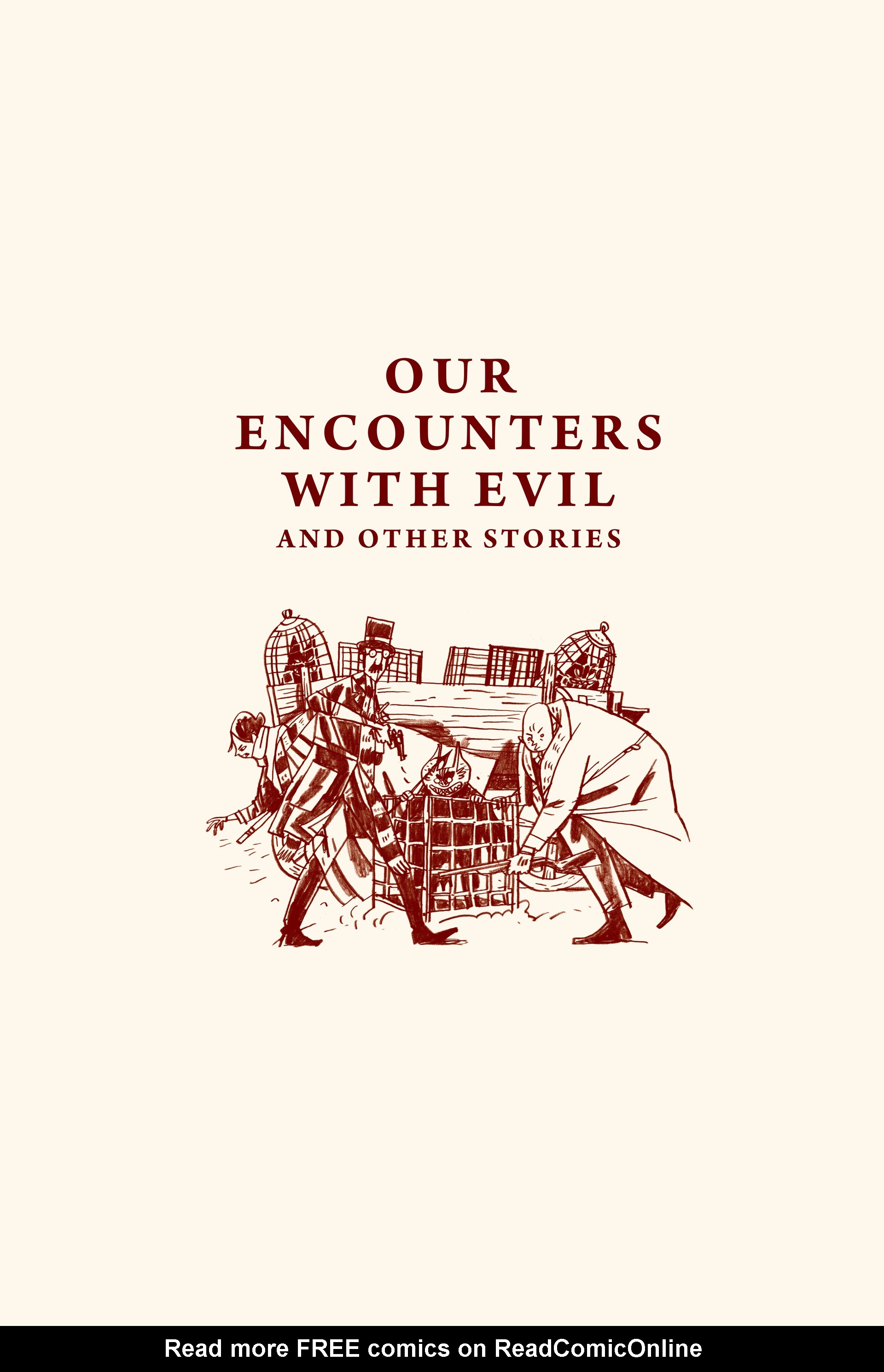 Read online Our Encounters with Evil and Other Stories comic -  Issue # TPB (Part 1) - 4