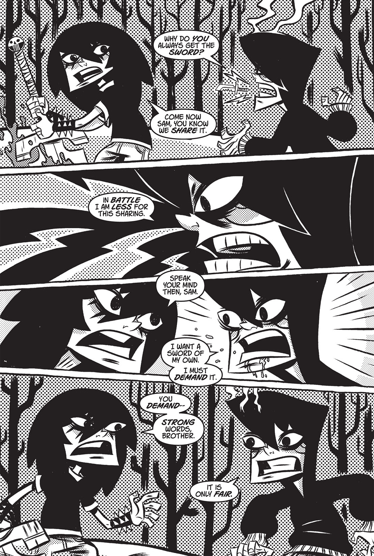 Read online Black Metal comic -  Issue #2 - 77