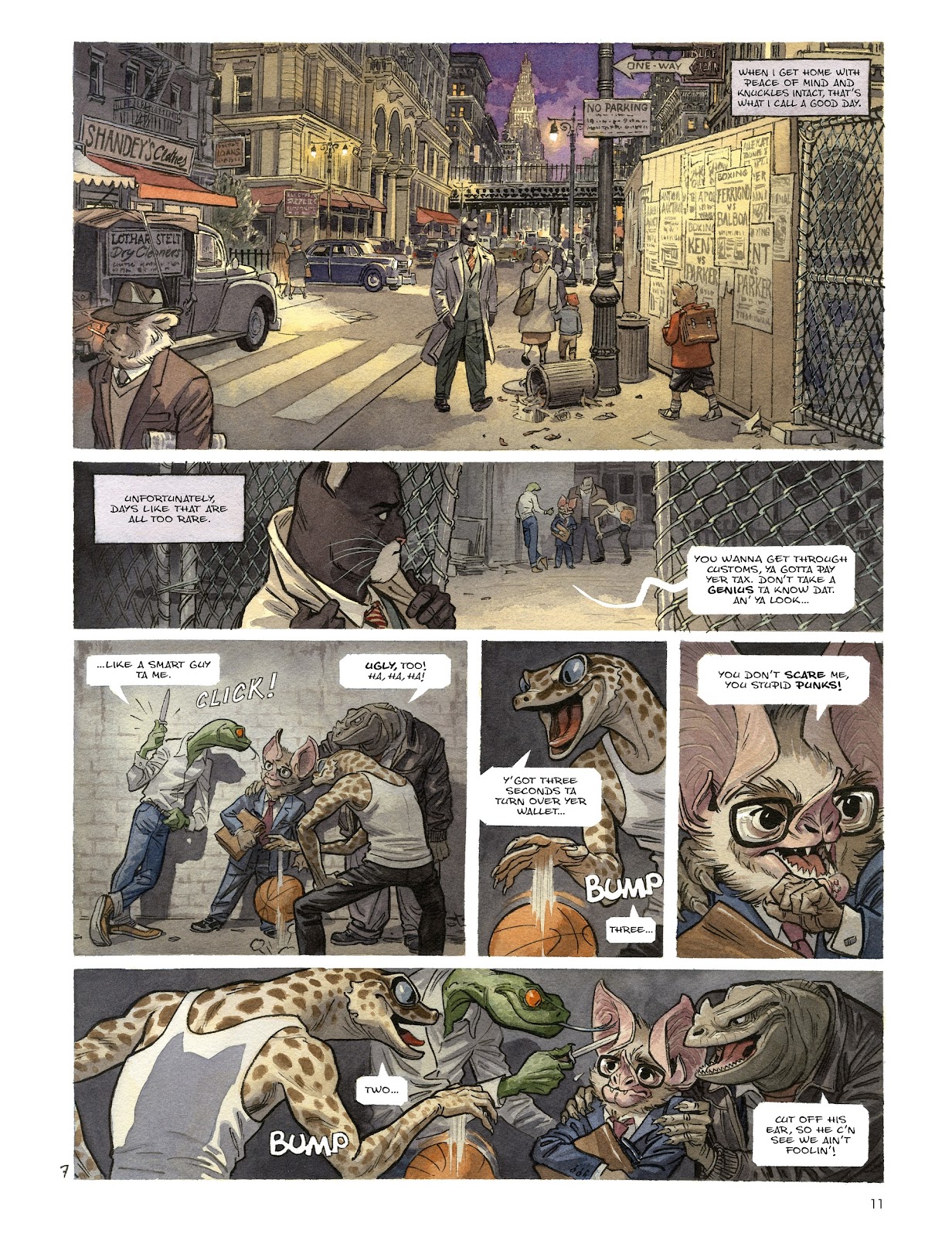 Blacksad: They All Fall Down · Part One issue TPB - Page 13