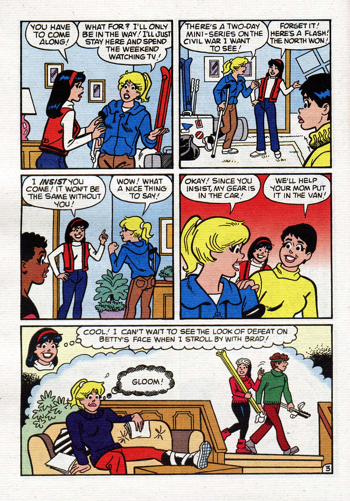 Read online Betty and Veronica Digest Magazine comic -  Issue #144 - 23
