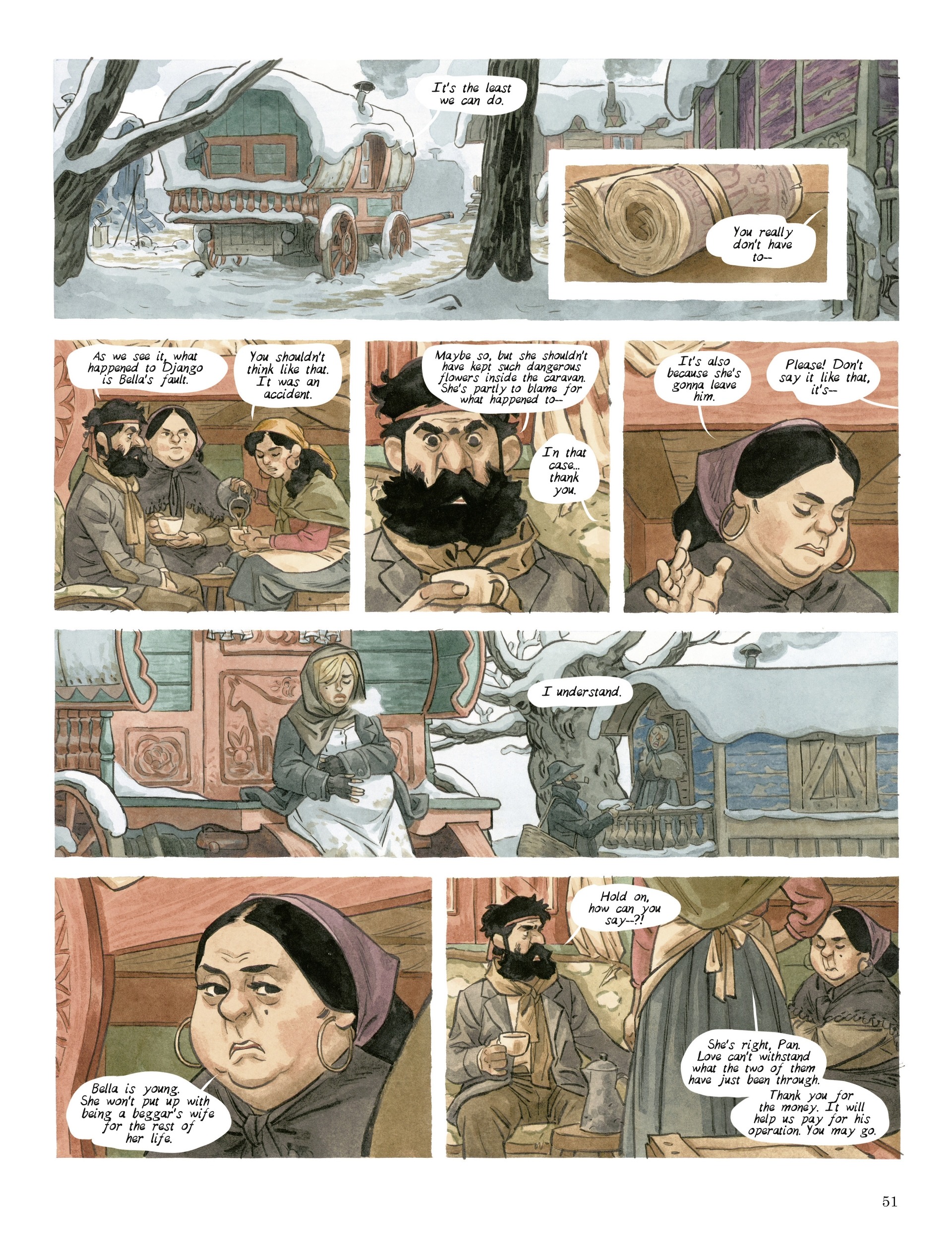 Read online Django: Hand On Fire comic -  Issue # TPB - 50