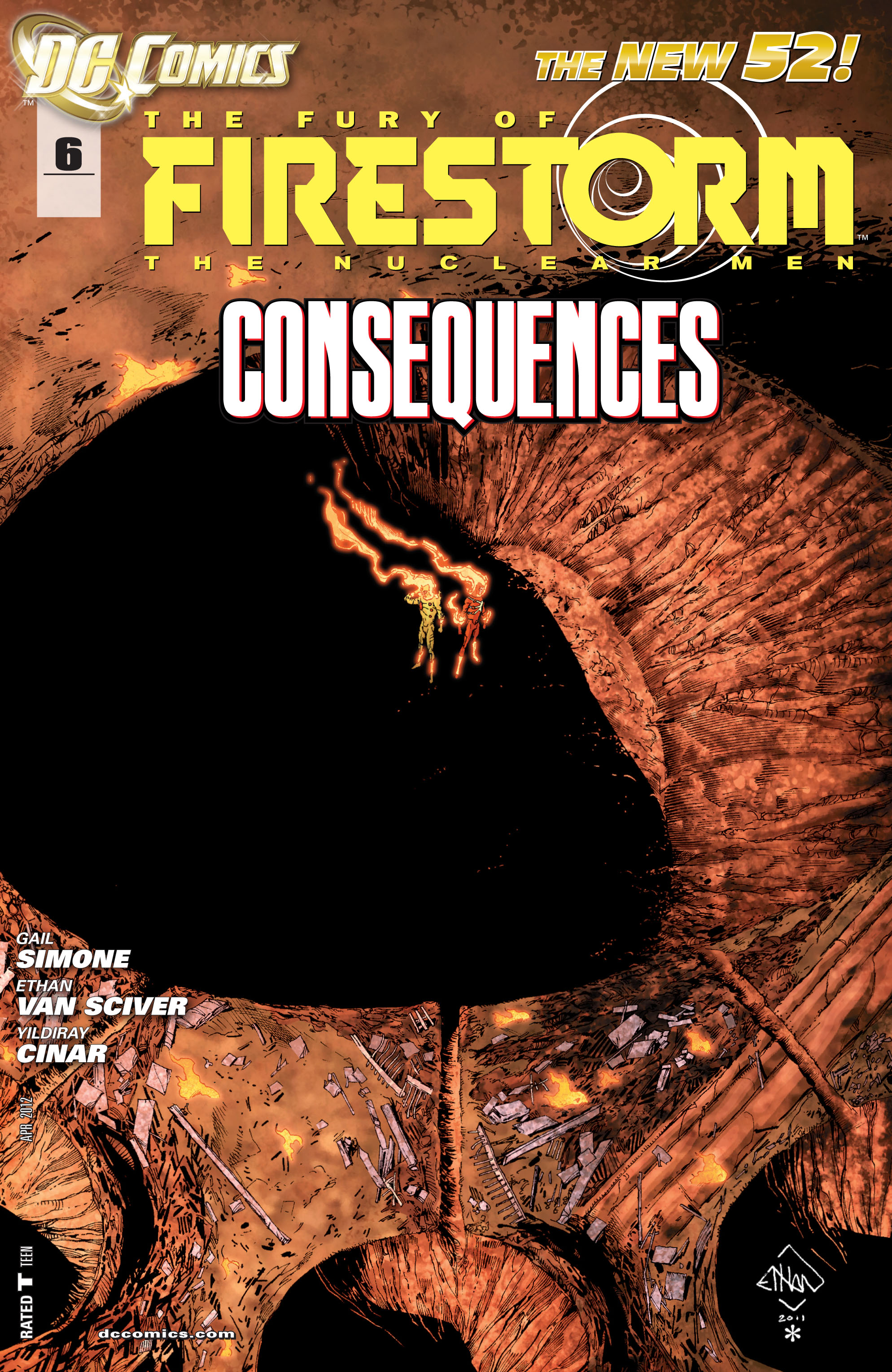 Read online The Fury of Firestorm: The Nuclear Men comic -  Issue #6 - 1