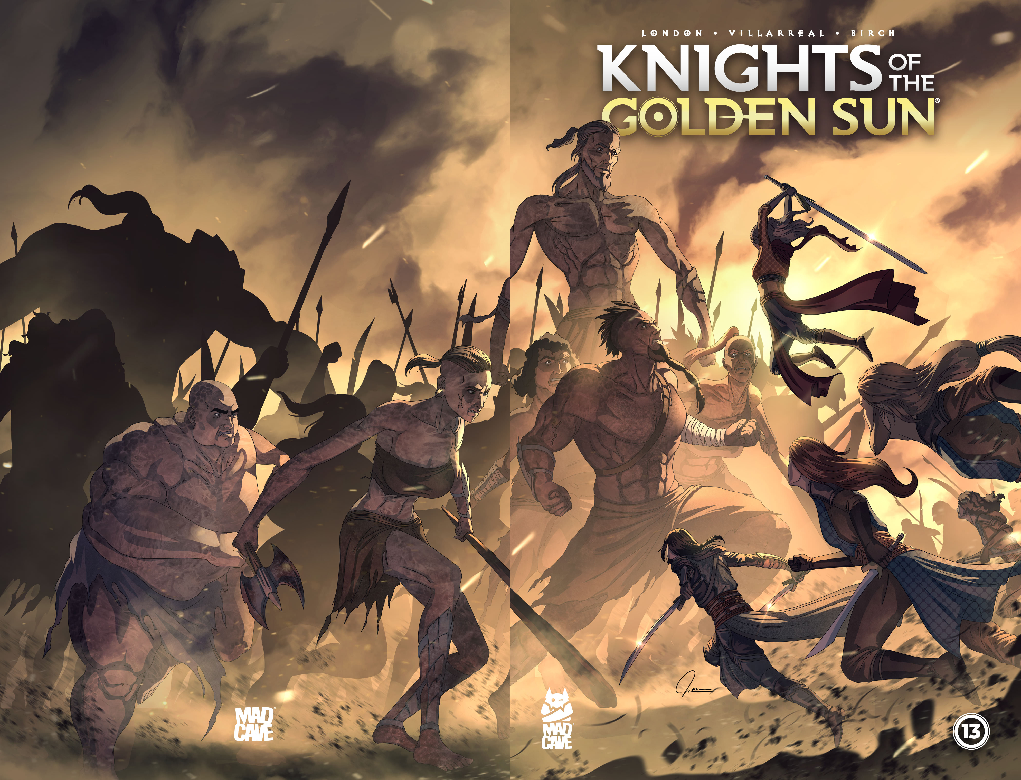 Read online Knights of the Golden Sun comic -  Issue #13 - 2