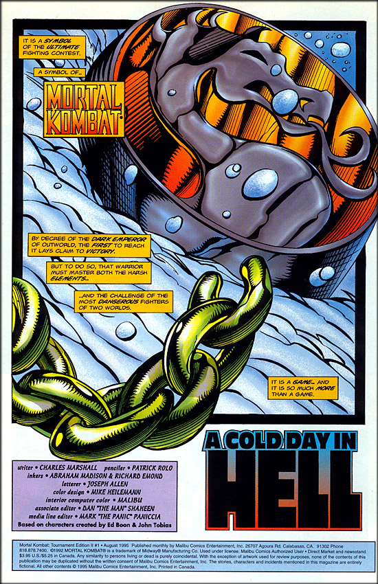 Read online Mortal Kombat: Tournament Edition II comic -  Issue # Full - 2