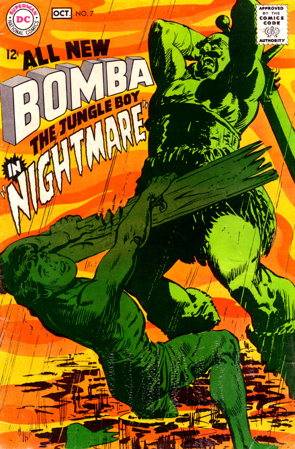Read online Bomba, The Jungle Boy comic -  Issue #7 - 1