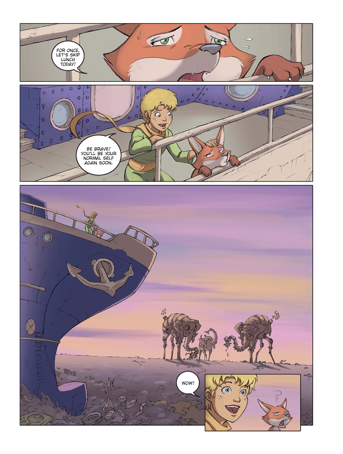 Read online The Little Prince comic -  Issue #17 - 18