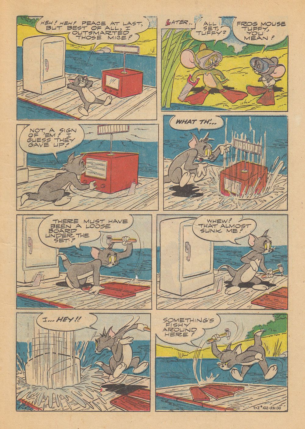 Read online Tom & Jerry Comics comic -  Issue #102 - 11