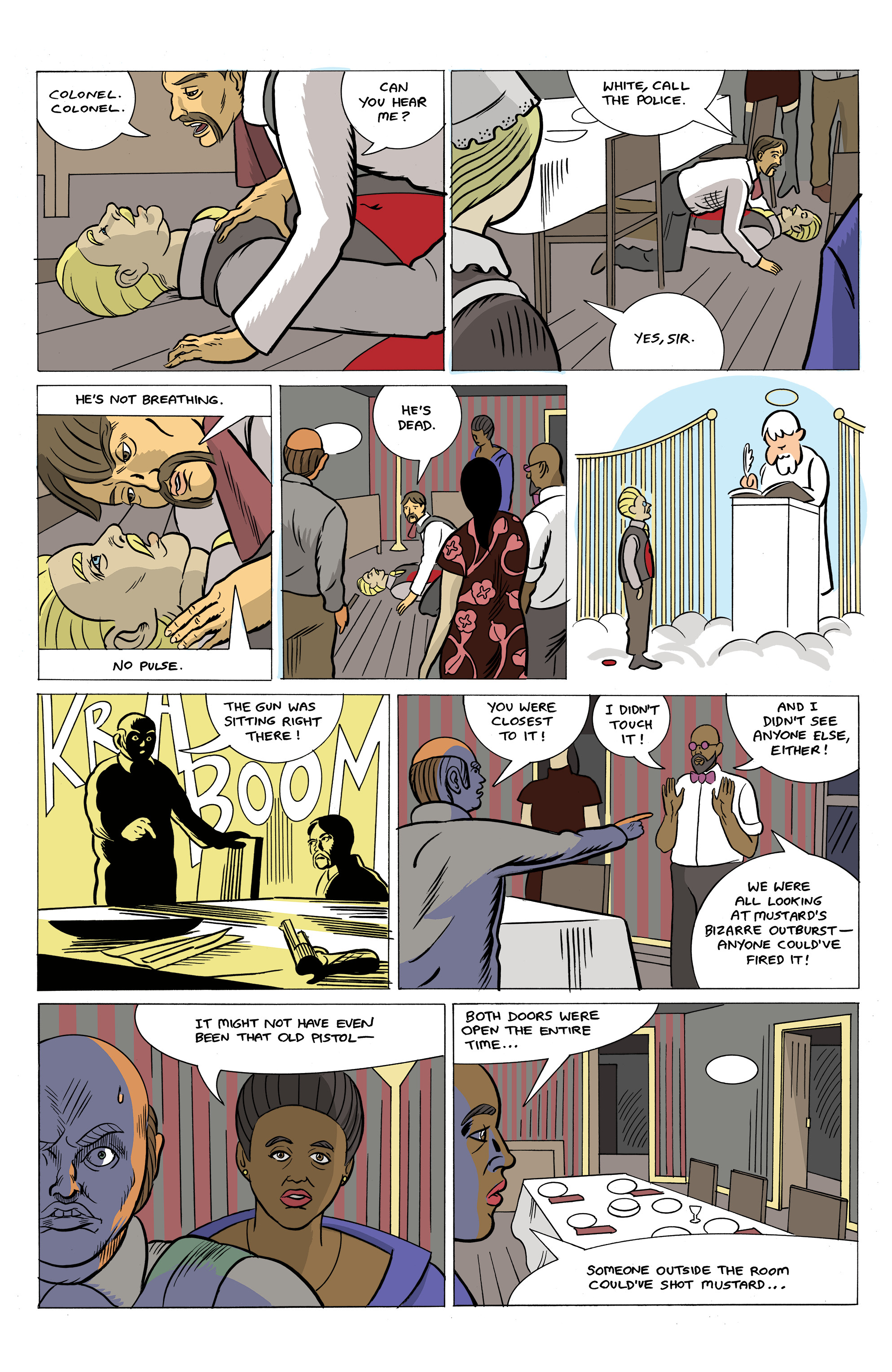 Read online Clue: Candlestick comic -  Issue # _TPB - 18