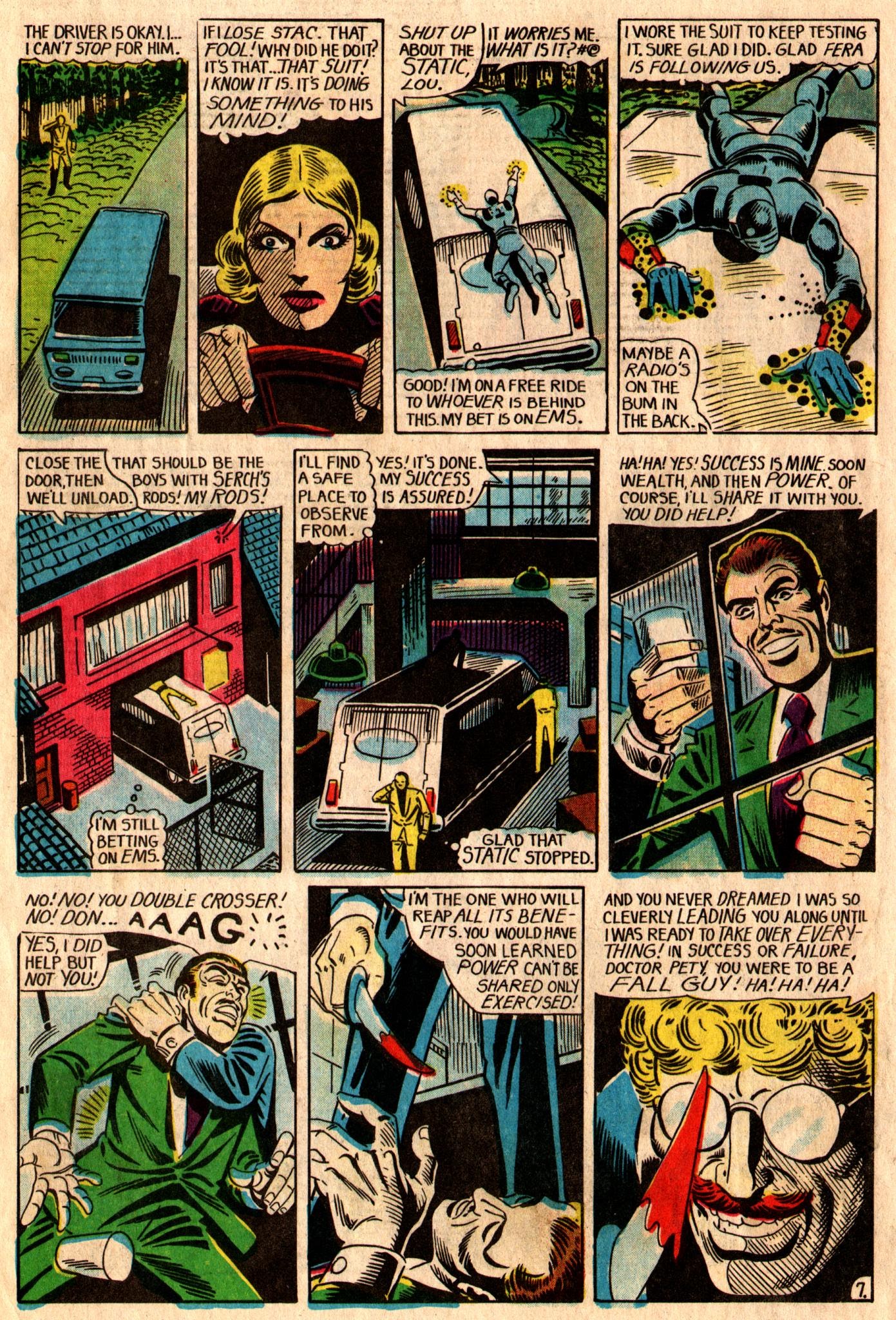 Read online Charlton Action Featuring Static comic -  Issue #11 - 10