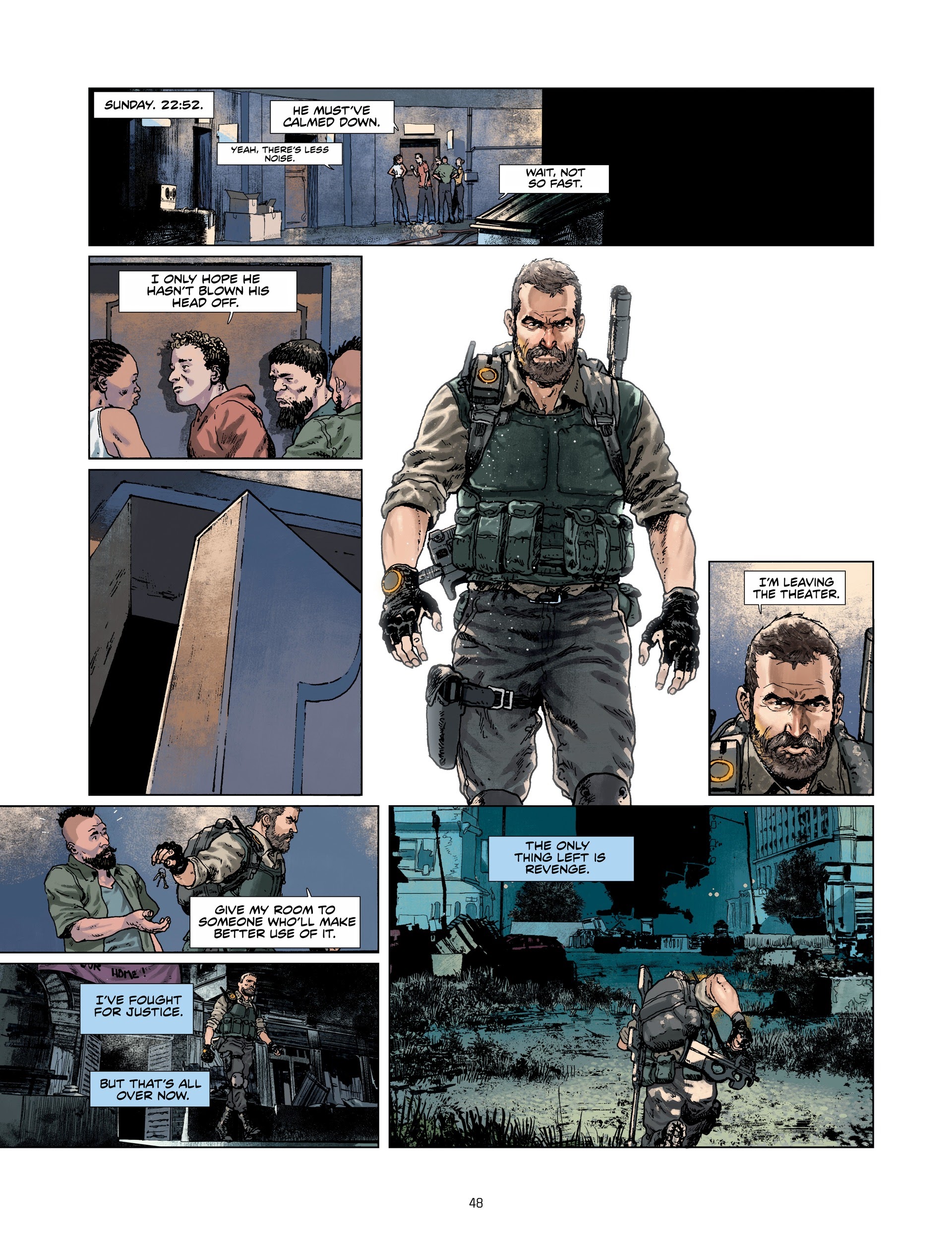 Read online Tom Clancy's The Division: Remission comic -  Issue # Full - 48