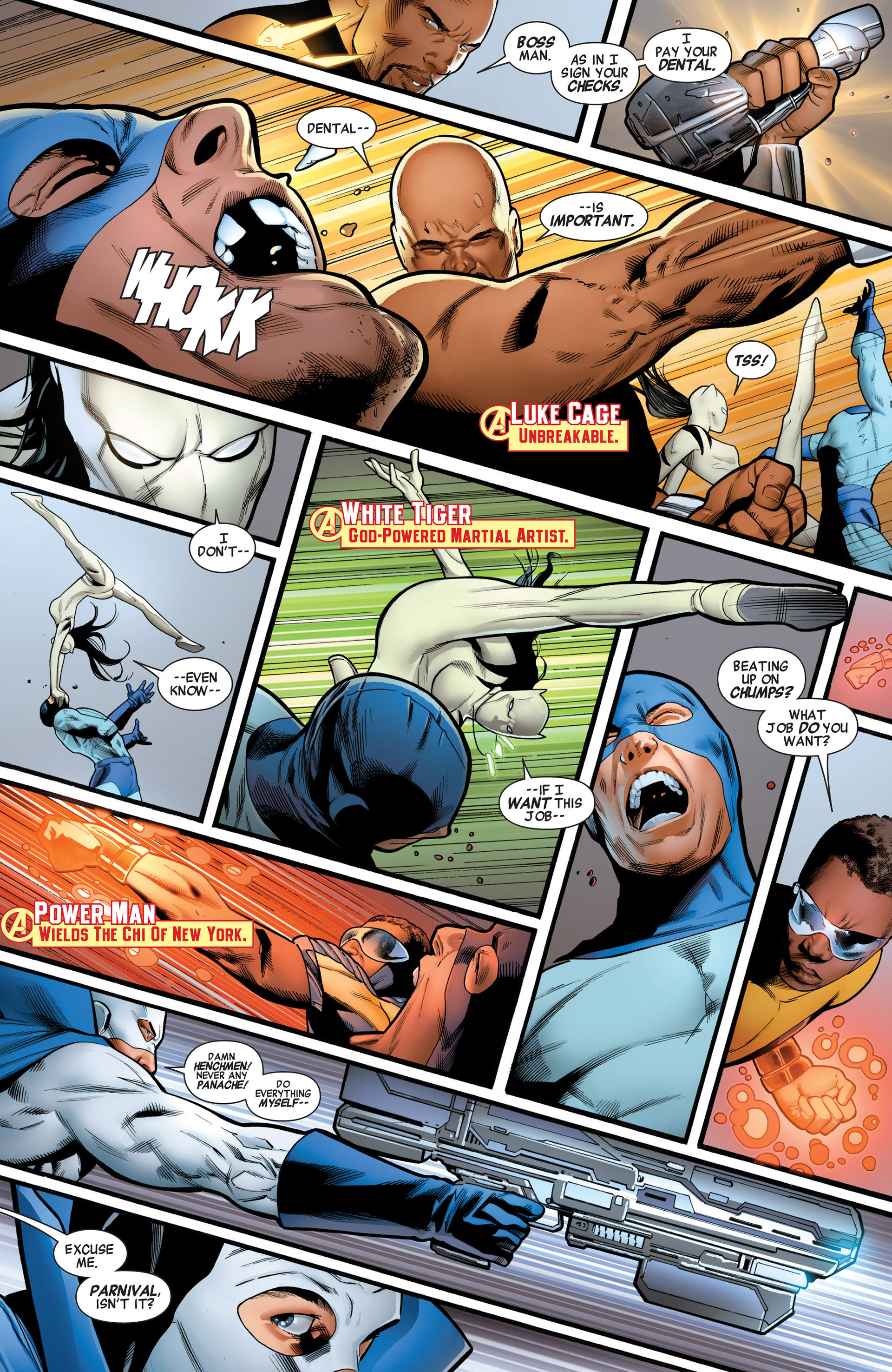 Read online Mighty Avengers comic -  Issue #1 - 5